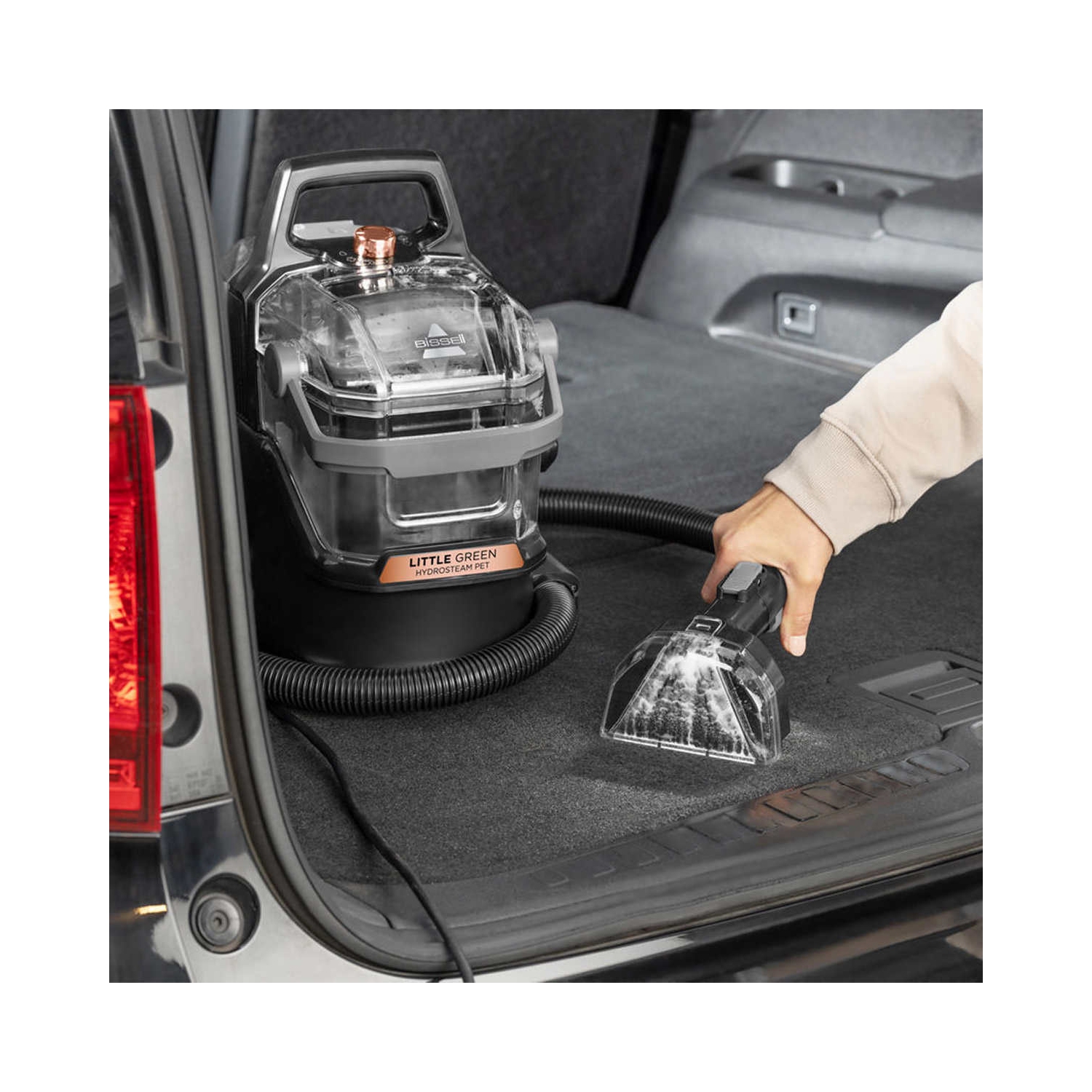 Nettoyeur de tapis portatif Little Green HydroSteam Pet de Bissell