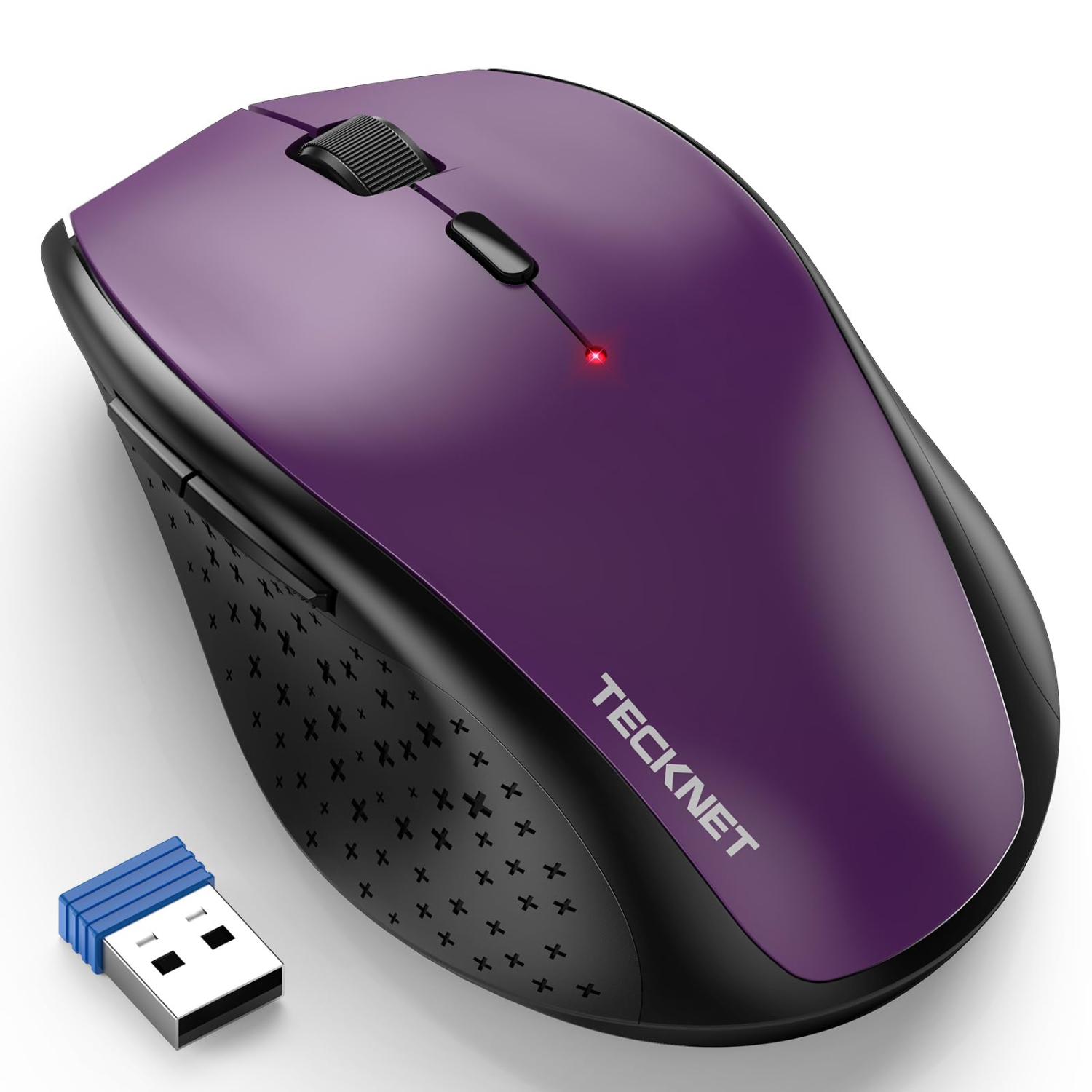 Wireless Mouse for Laptop, 2.4G Wireless Computer Mouse with 3200 Adjustable DPI, 30 Months Battery, Ergonomic Grips, 6 Buttons Cordless Mouse,