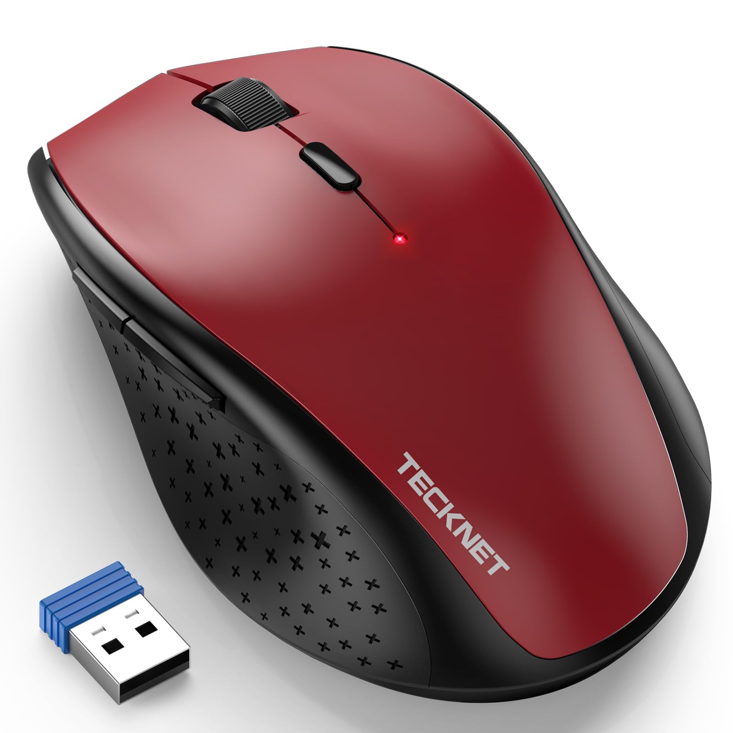 Wireless Mouse for Laptop, 2.4G Wireless Computer Mouse with 3200 Adjustable DPI, 30 Months Battery, Ergonomic Grips, 6 Buttons Cordless Mouse,