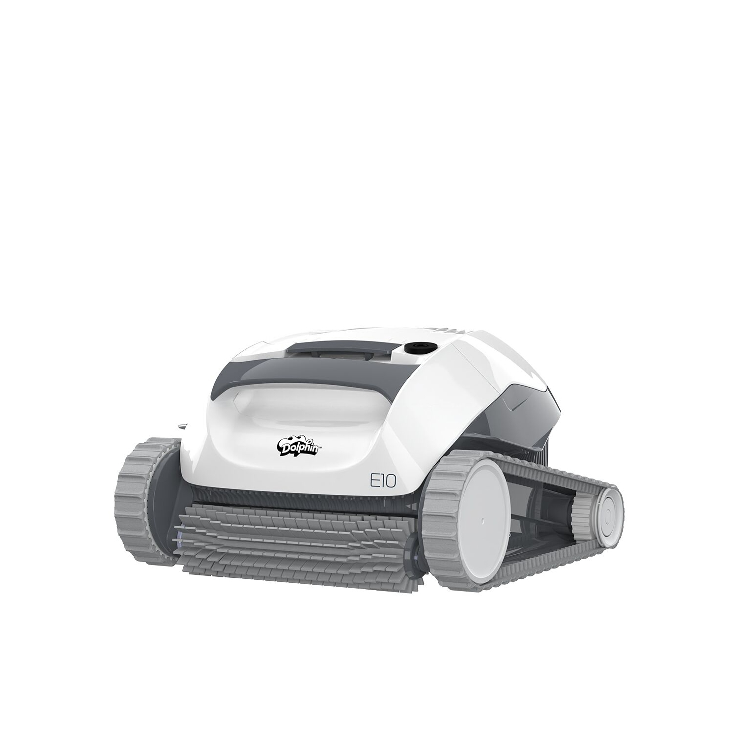 Aspirateur de piscine robotique Dolphin E10 — brosse à récurer puissante — filtres à chargement par le haut faciles d'accès — idéal pour les piscines