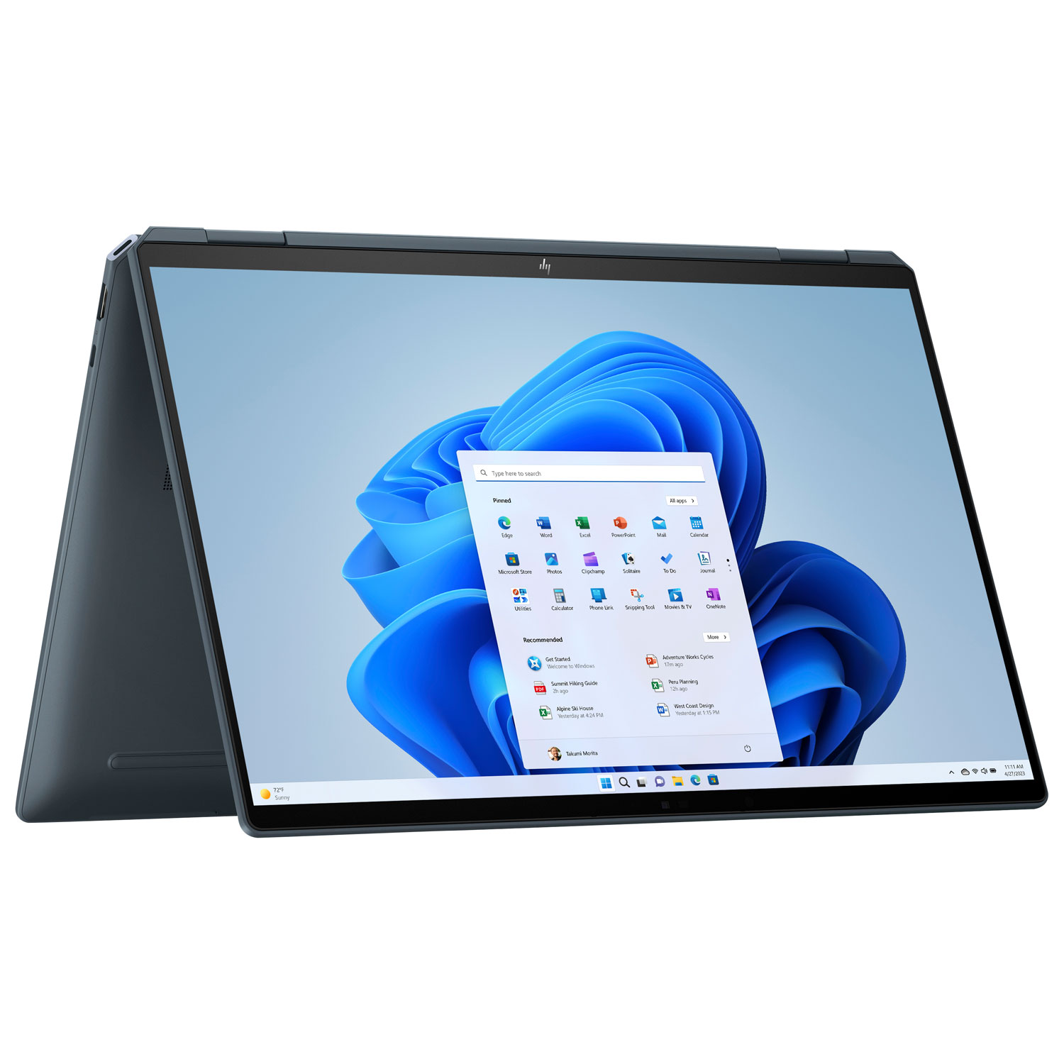HP Spectre 16" Touchscreen 2-in-1 Laptop - Nightfall Black (Intel Core Ultra 7 Evo/1TB SSD/32GB RAM)