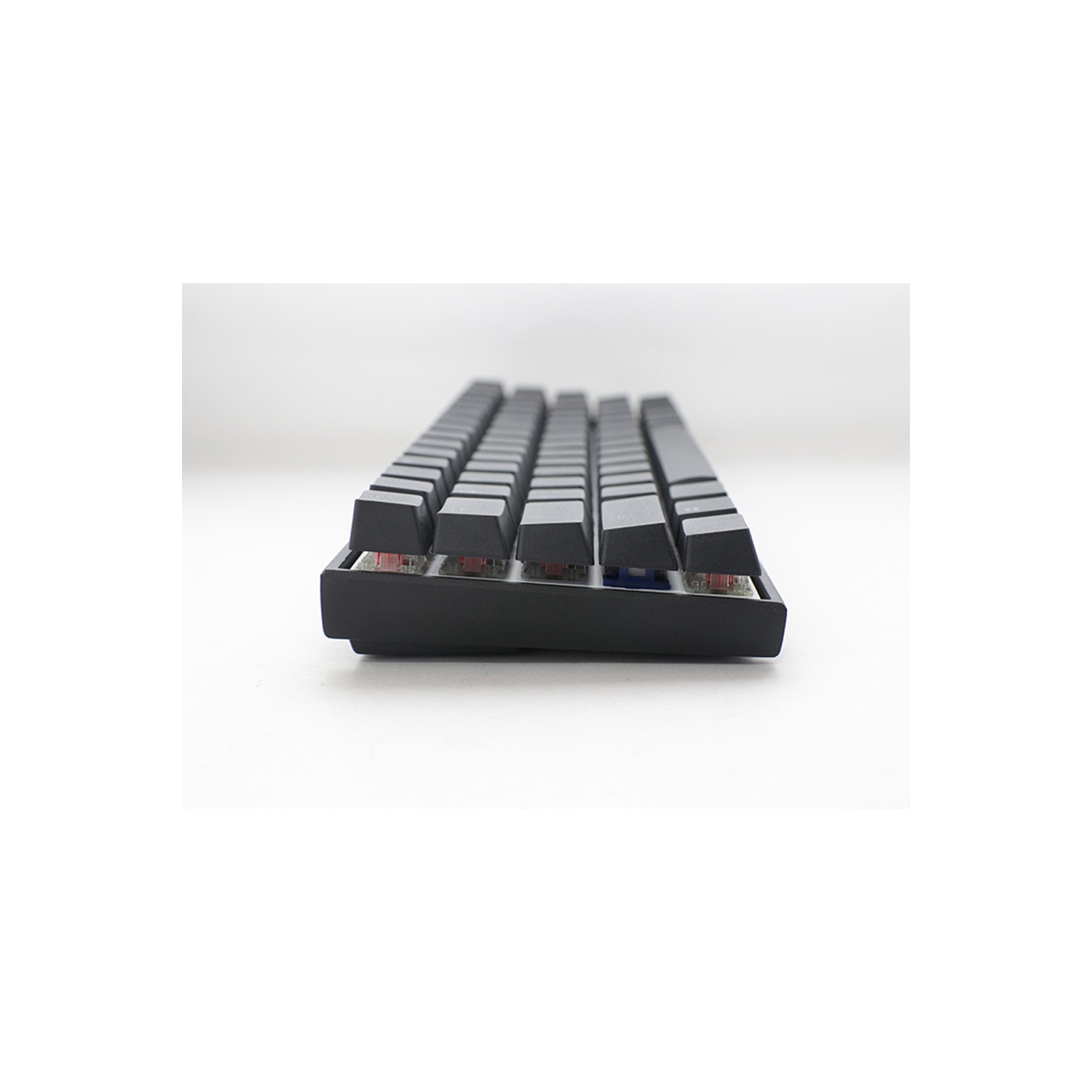 Ducky Mecha Pro Clavier de jeu mécanique RVB Hotswap Cadre en aluminium Cherry MX Red Switch SF Layout, noir