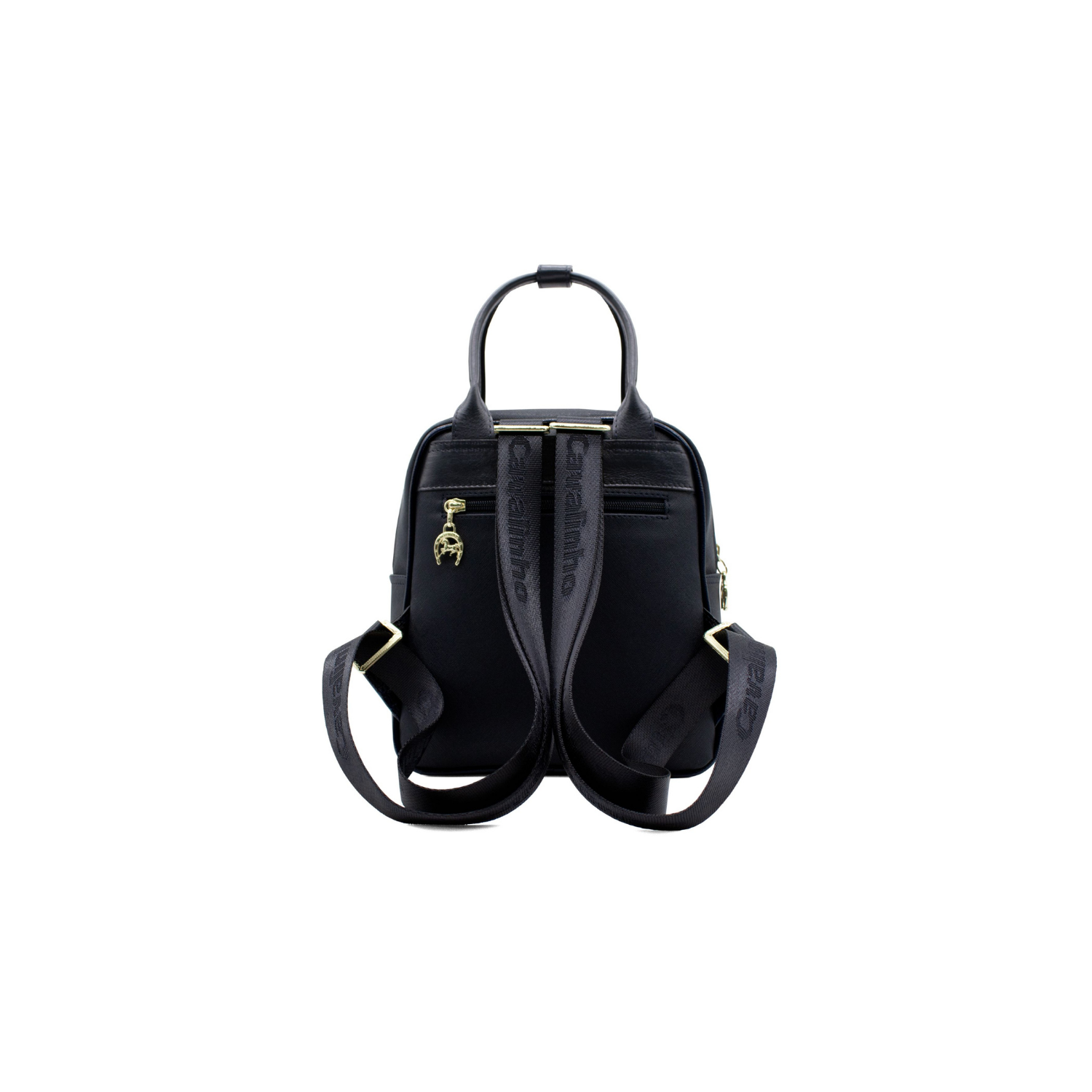 Cavalinho Club for Her Backpack DarkNavy / Tan - Leather and Canvas