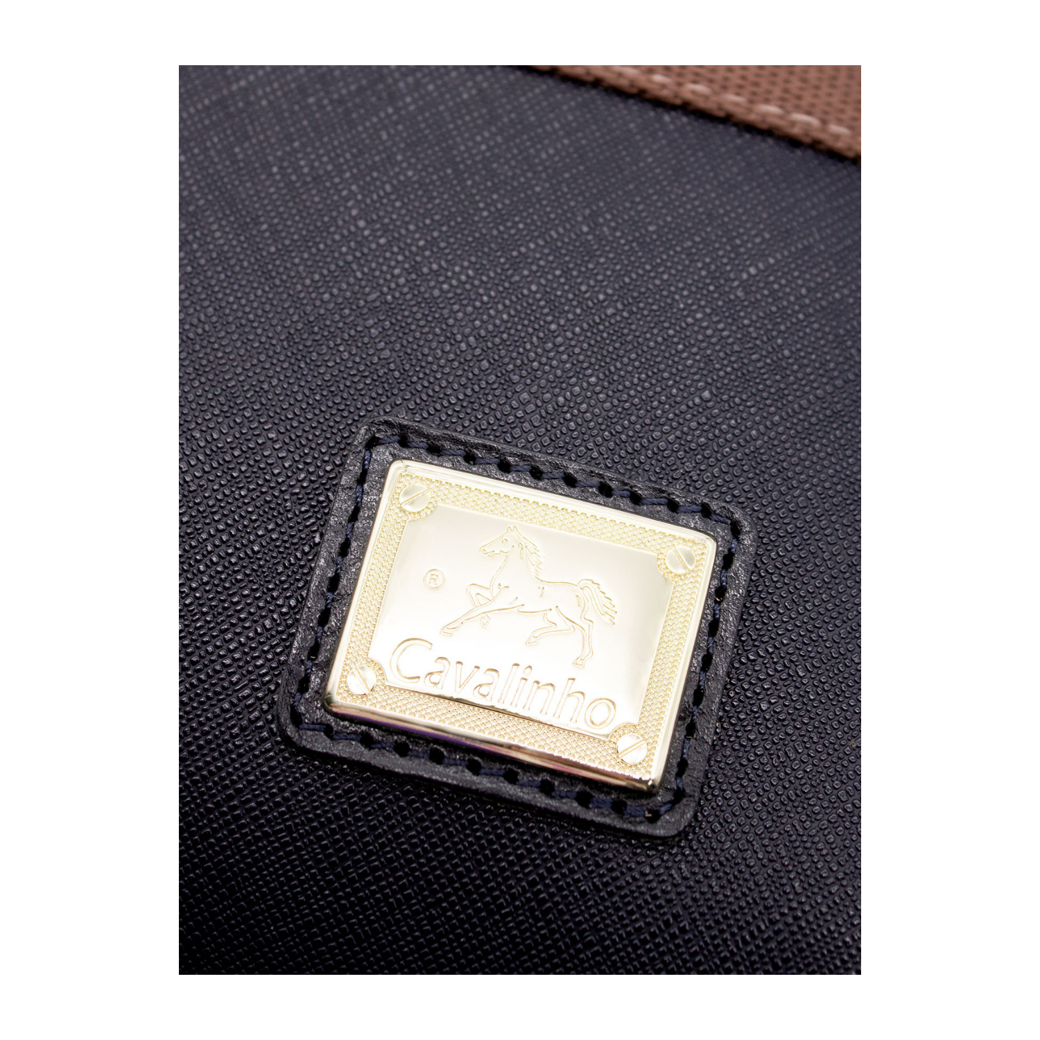 Cavalinho Club for Her Backpack DarkNavy / Tan - Leather and Canvas