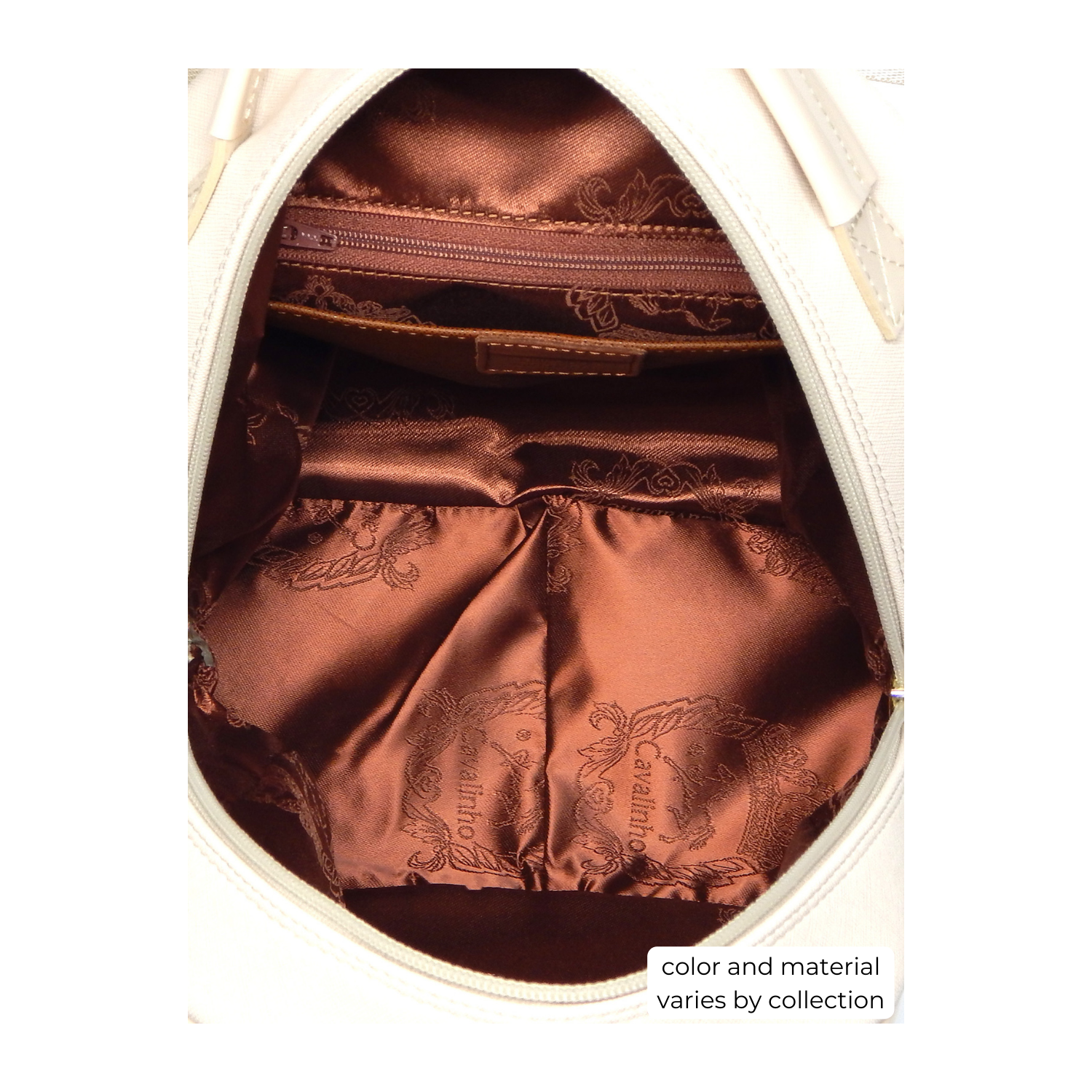 Sac à dos Honour de Cavalinho, noir - cuir et toile