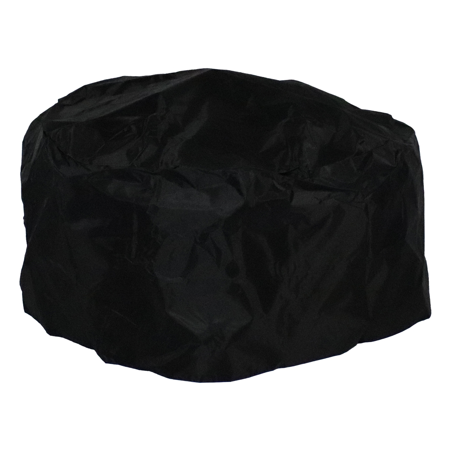 Sunnydaze foyer en acier de 30 po à tissage croisé avec pare-étincelles - Noir