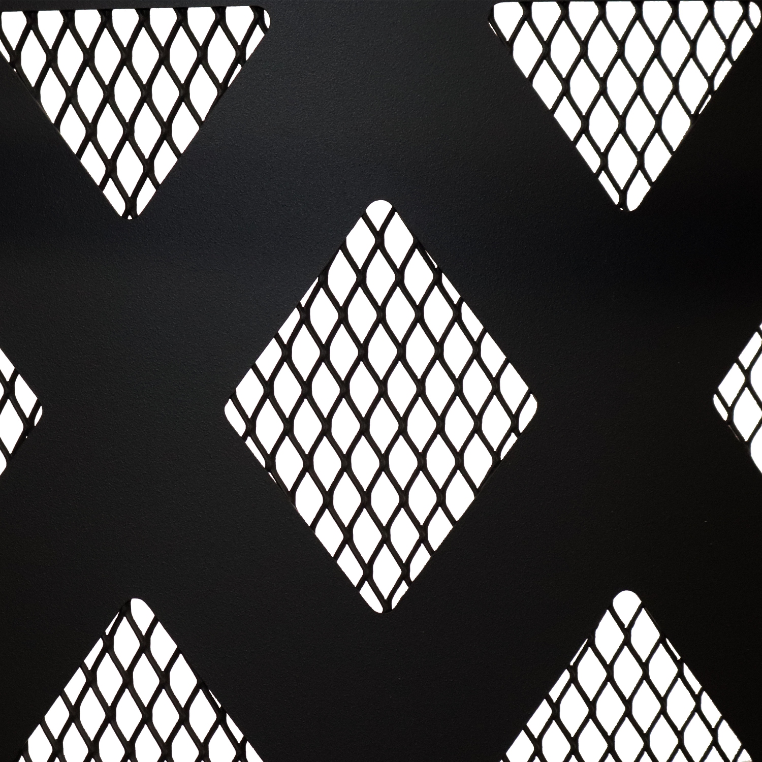 Sunnydaze foyer en acier de 30 po à tissage croisé avec pare-étincelles - Noir