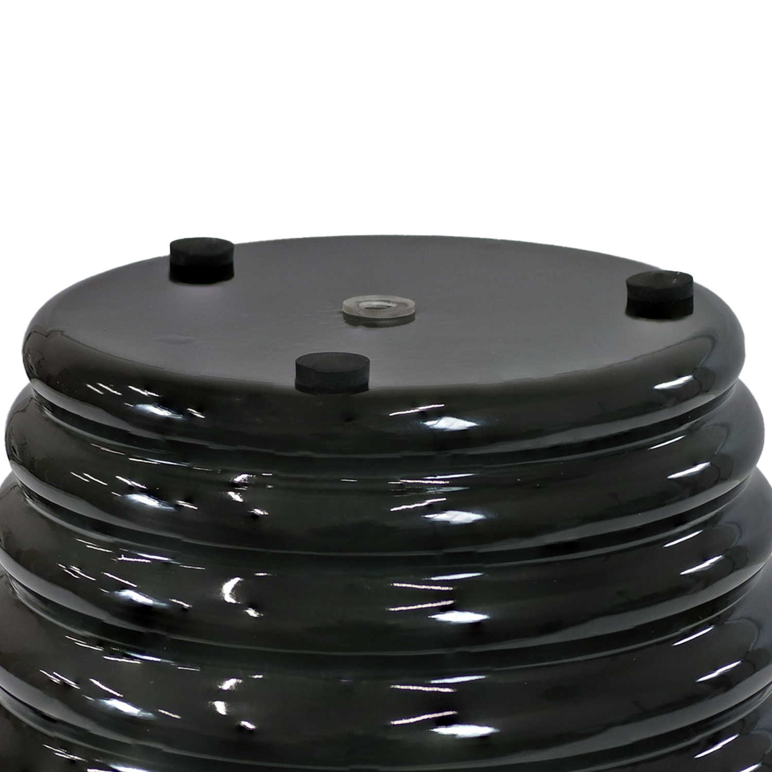 Sunnydaze Molly Metal Planter - 12.5 in - Juniper Glaze - Set of 4