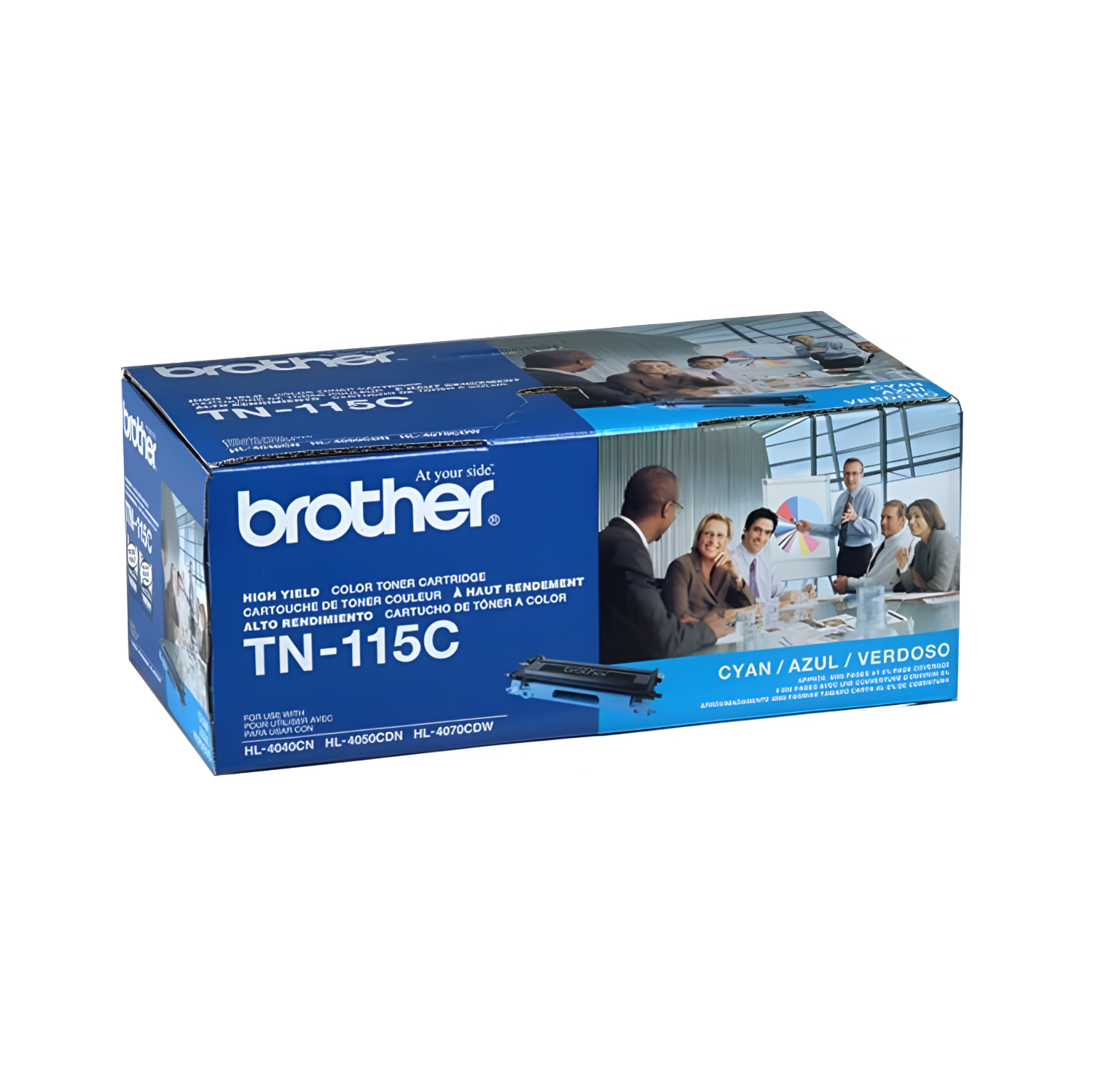 ** 365 DAYS WARRANTY **/ Brother TN-115C, TN115C. Cyan High-Yield Original Toner Cartridge, For: Brother DCP-9040MFC-9840 to By AZX-DEALS CANADA