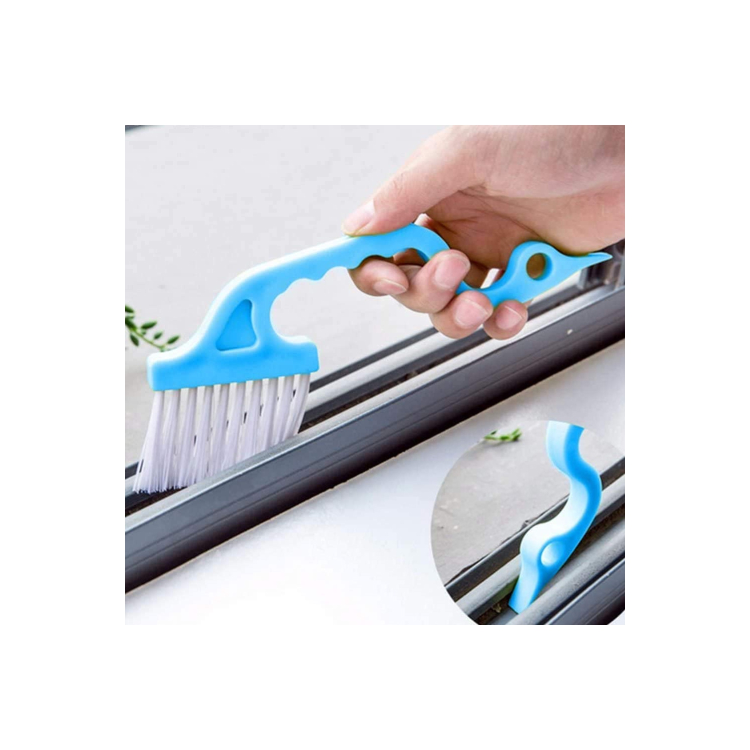 Brosse de nettoyage pour rainure de fenêtre 6PCS d'axGear