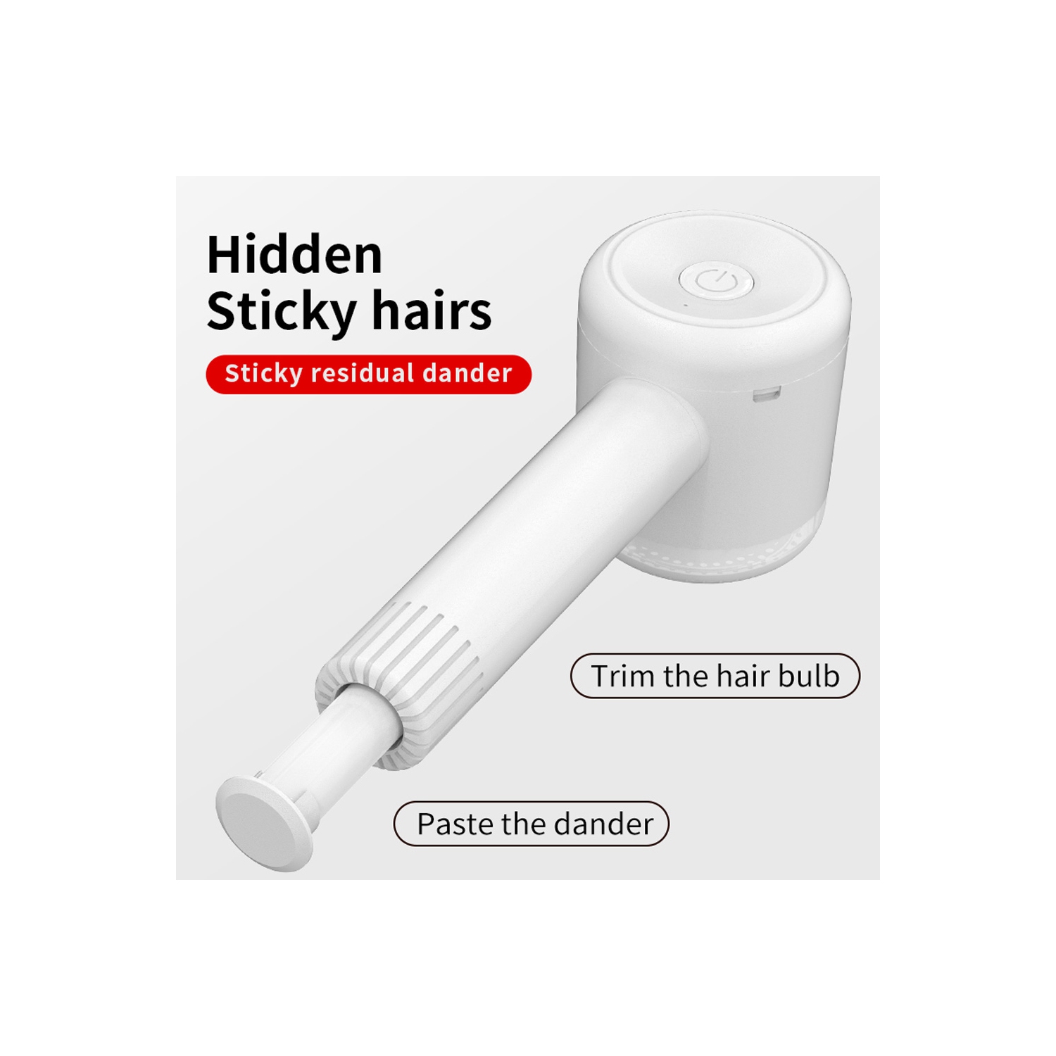 Rasoir pour tondeuse tissu Lint Remover d'axGear alimenté par USB