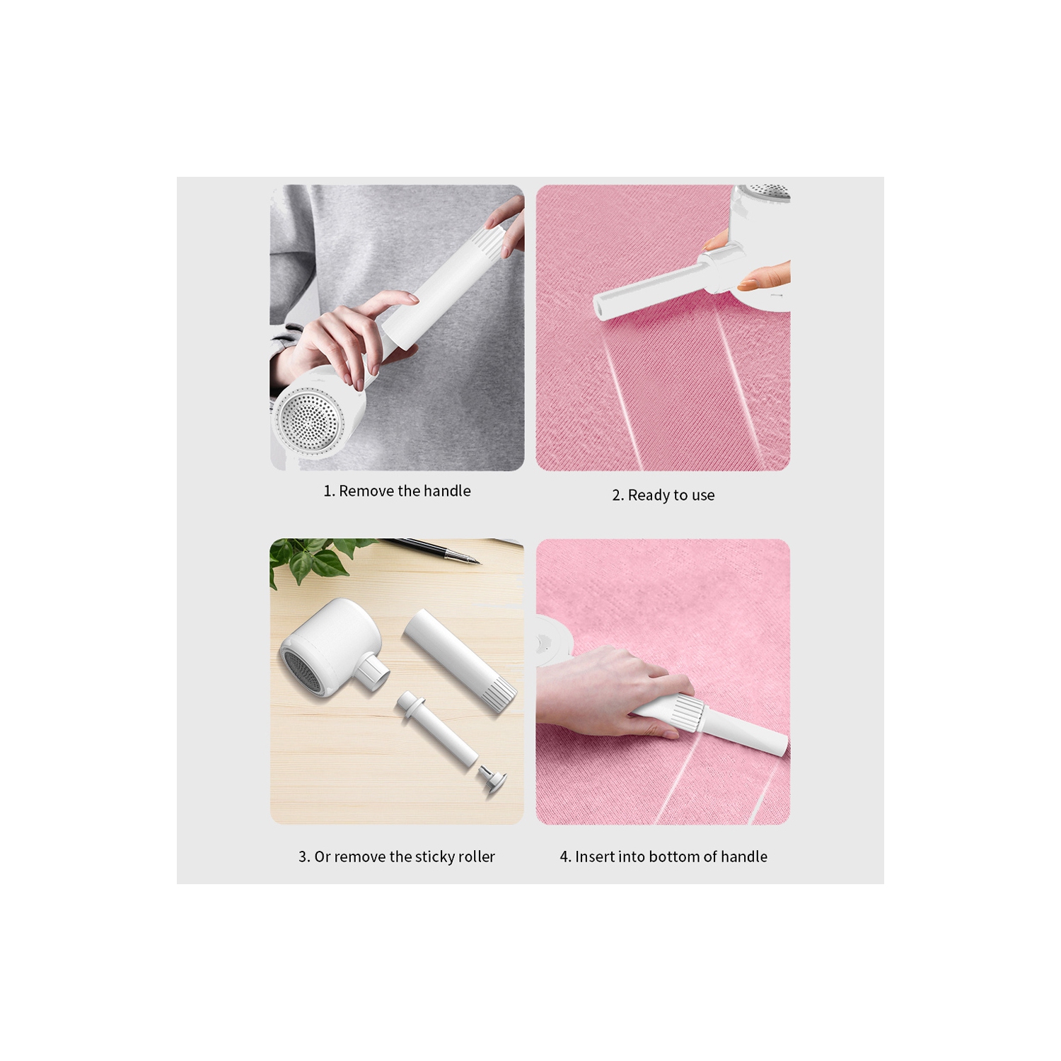 Rasoir pour tondeuse tissu Lint Remover d'axGear alimenté par USB