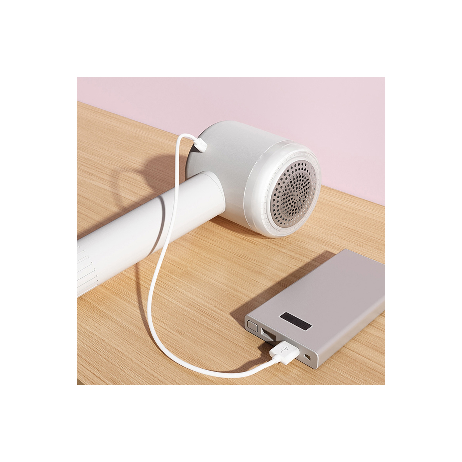 Rasoir pour tondeuse tissu Lint Remover d'axGear alimenté par USB