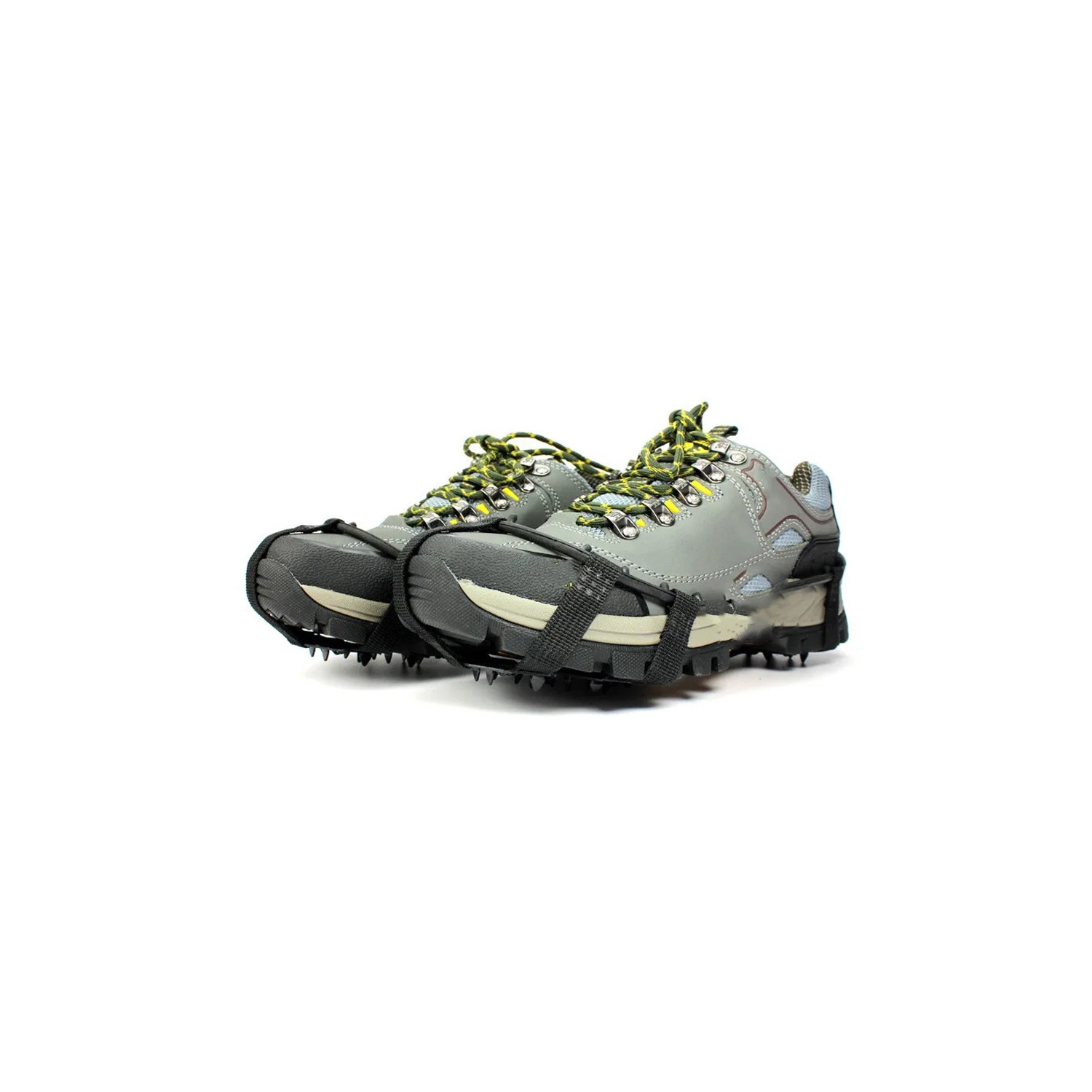 Les crampons à glace d'axGear Spikes crampons à neige d'hiver pour chaussures et bottes Ice Walk