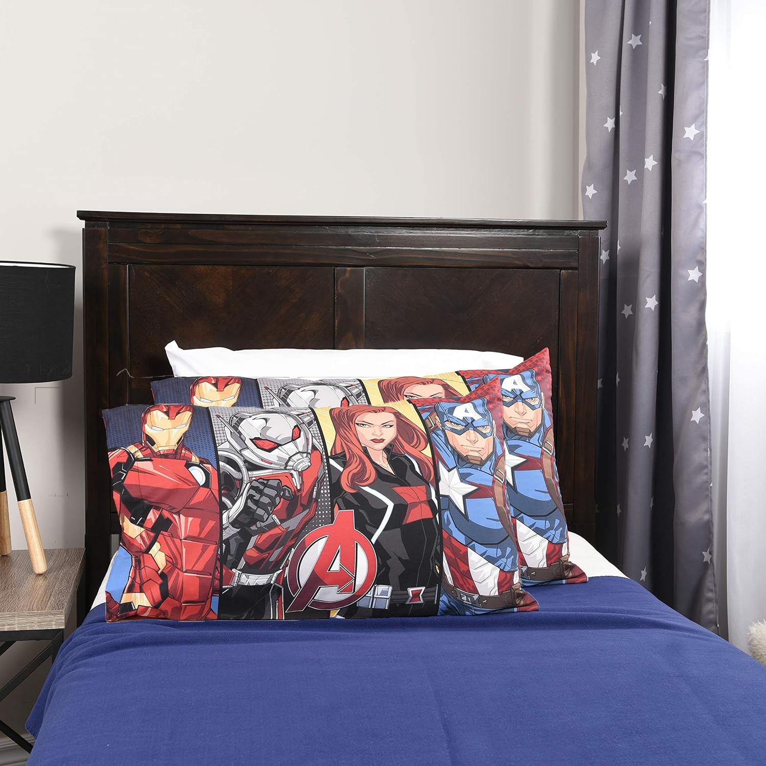 Taie d'oreiller standard pour enfants Avengers Endgame de Marvel - [taie d'oreiller 2 pièces seulement]