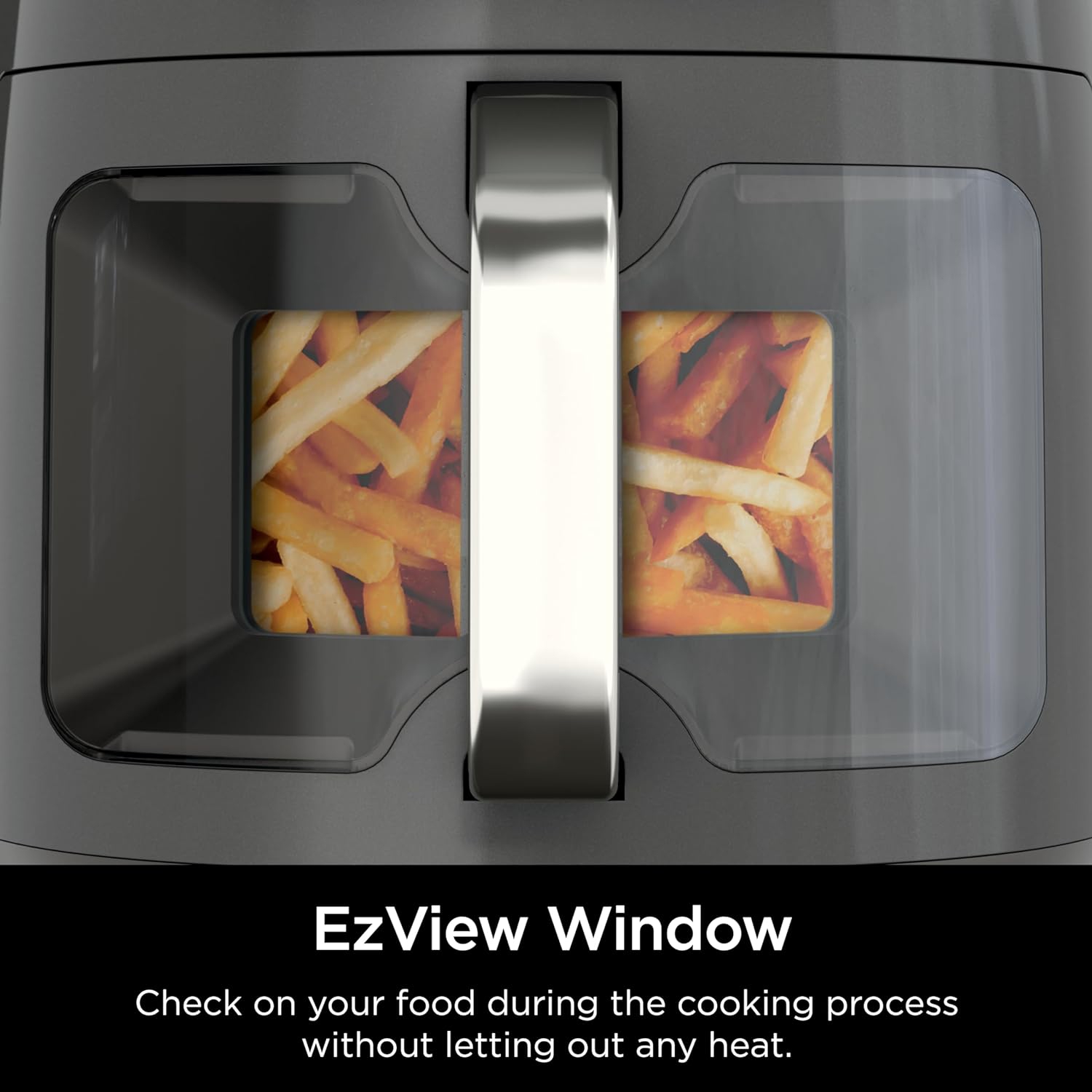 Ninja EzView Air Fryer Max XL, 5.5-QT Capacity, 7 functions: Max Crisp, Air Roast, Bake, Reheat, Dehydrate, and more, up to 450°F