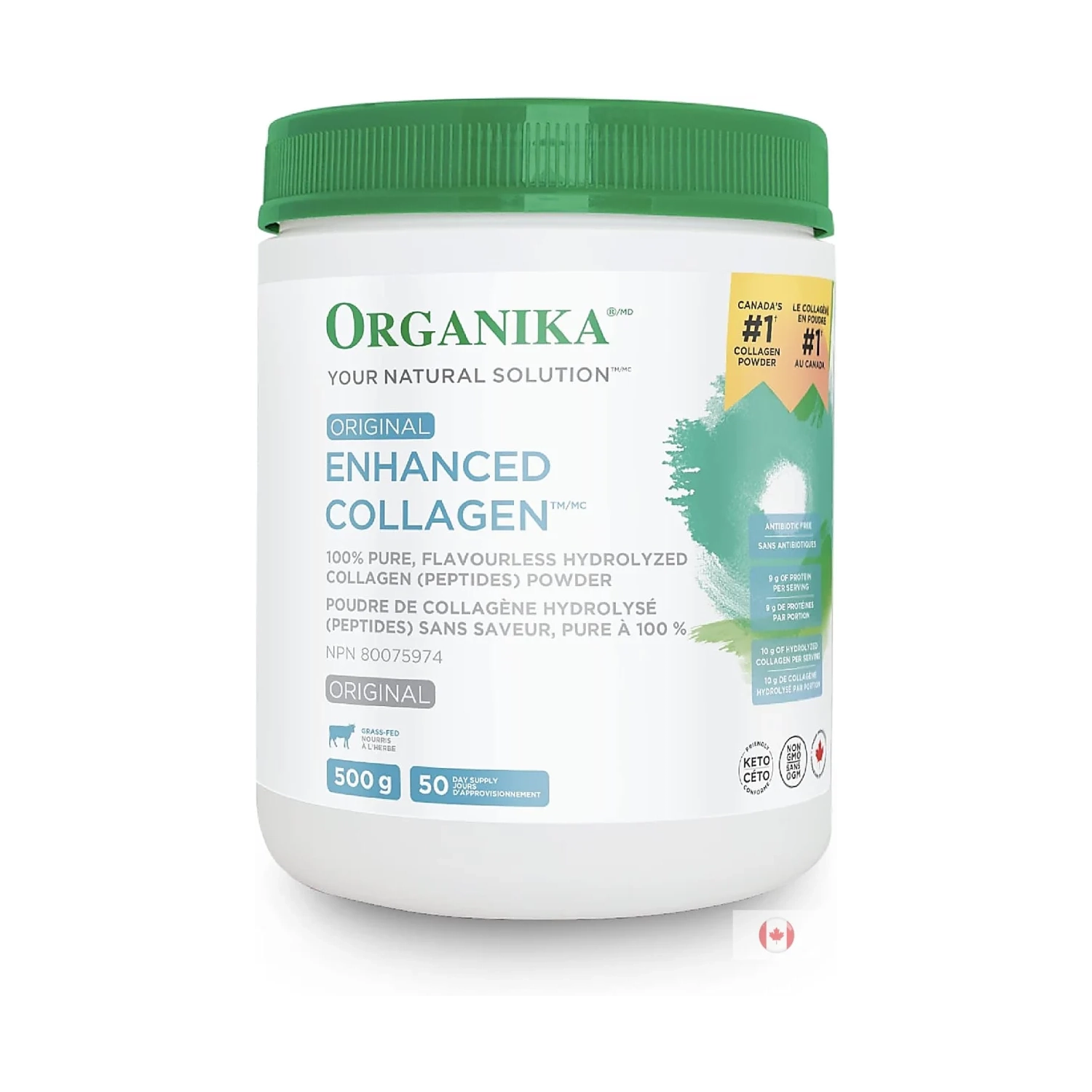 Grass-Fed Hydrolyzed Collagen Peptides Powder (50 Servings) - Hair, Skin, Nails, Joints | Unflavored & Non-GMO