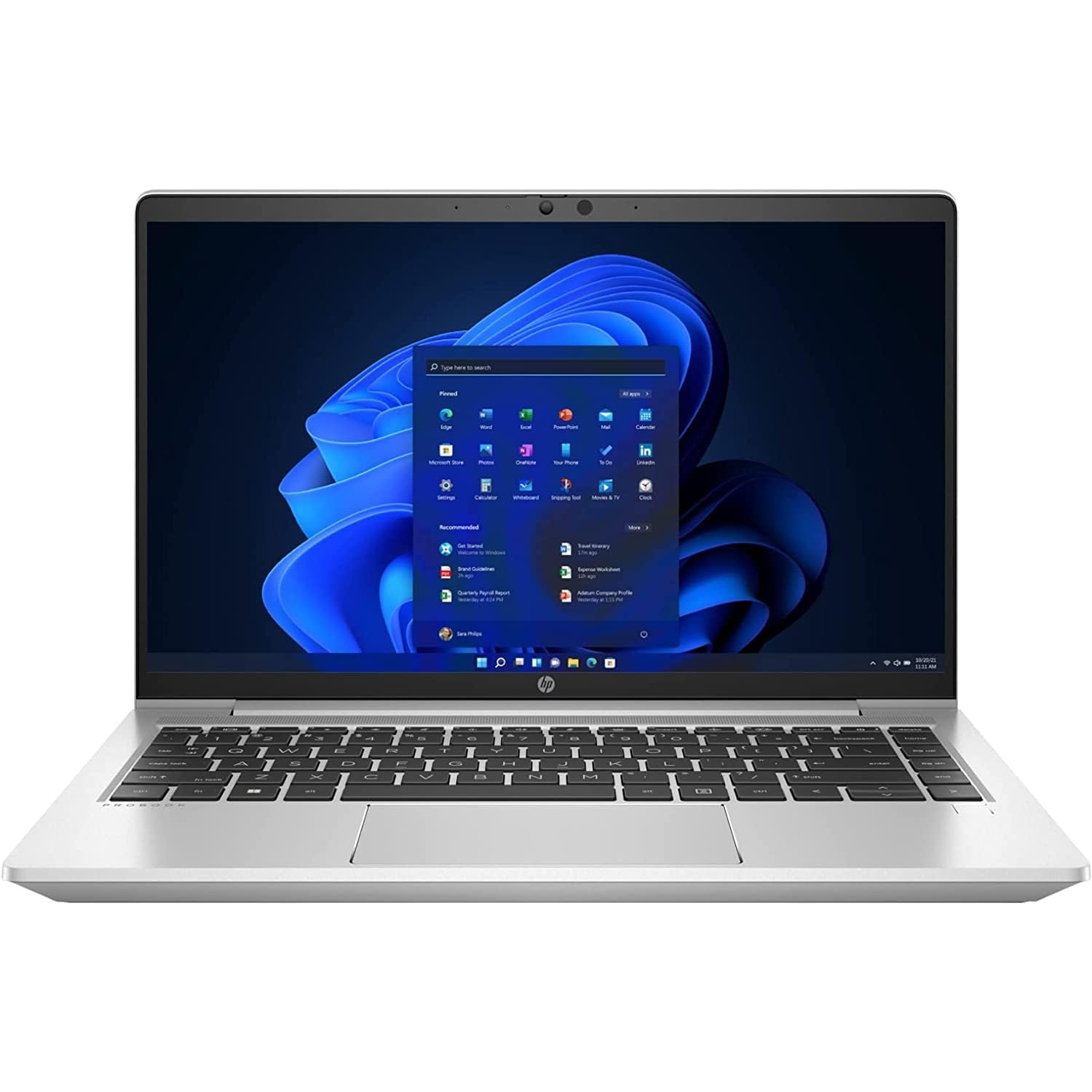 Refurbished Good-HP ProBook 445 G8 Business Laptop, 14" FHD , Ryzen5 5600U , 16GB RAM, 256GB SSD, Webcam, Backlit Keyboard, Windows 10 Pro