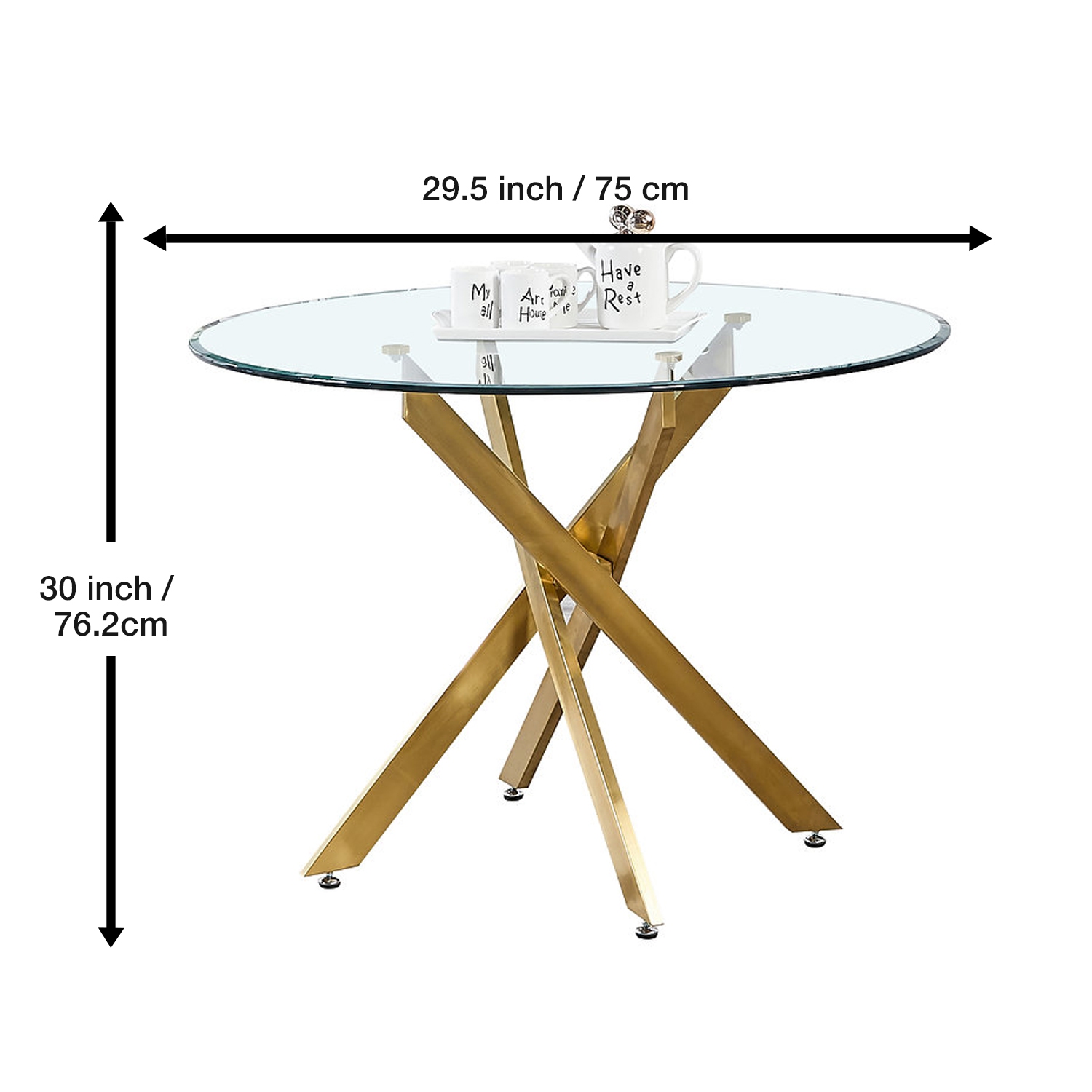 Sword Round Dining Table