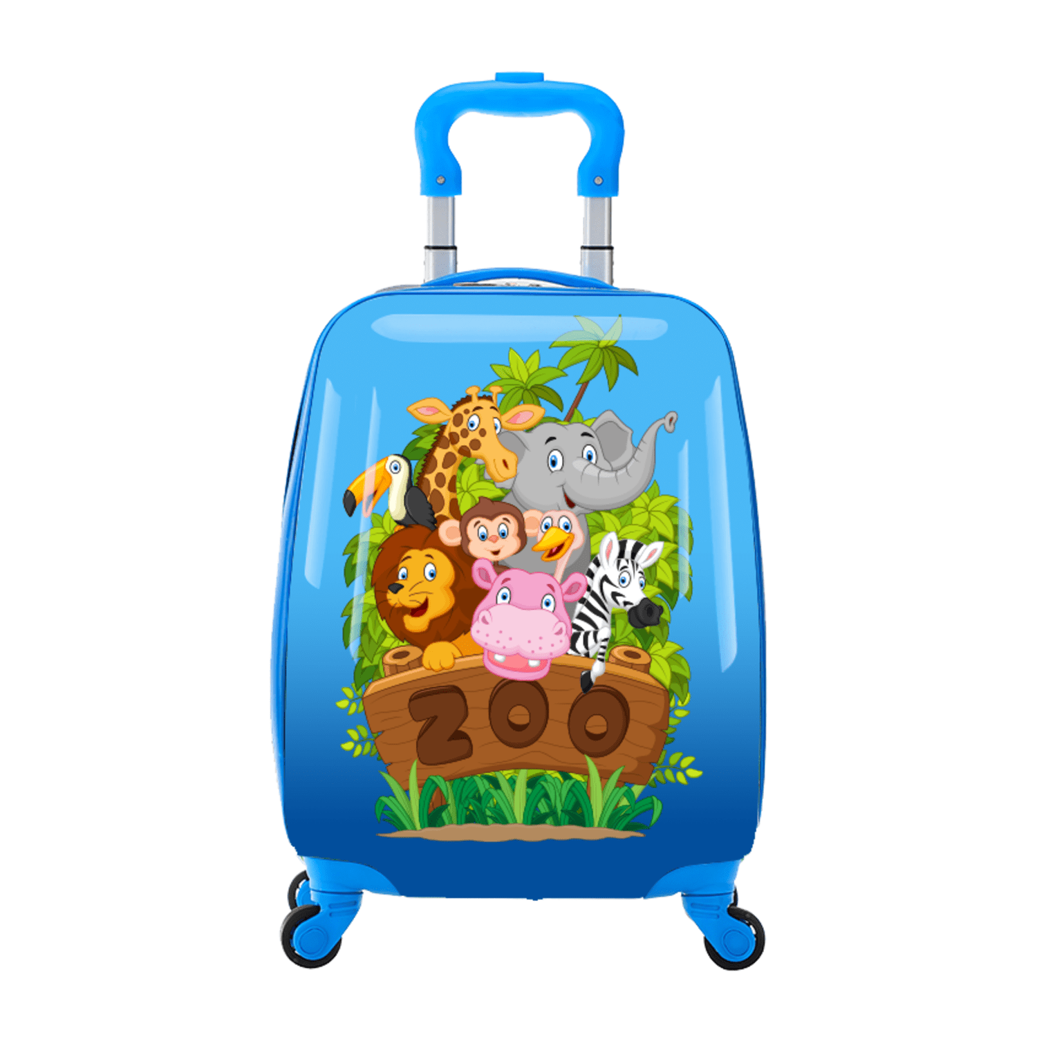 TUCCI Italy Zooland Kid 18" Hardside Kids Travel Luggage