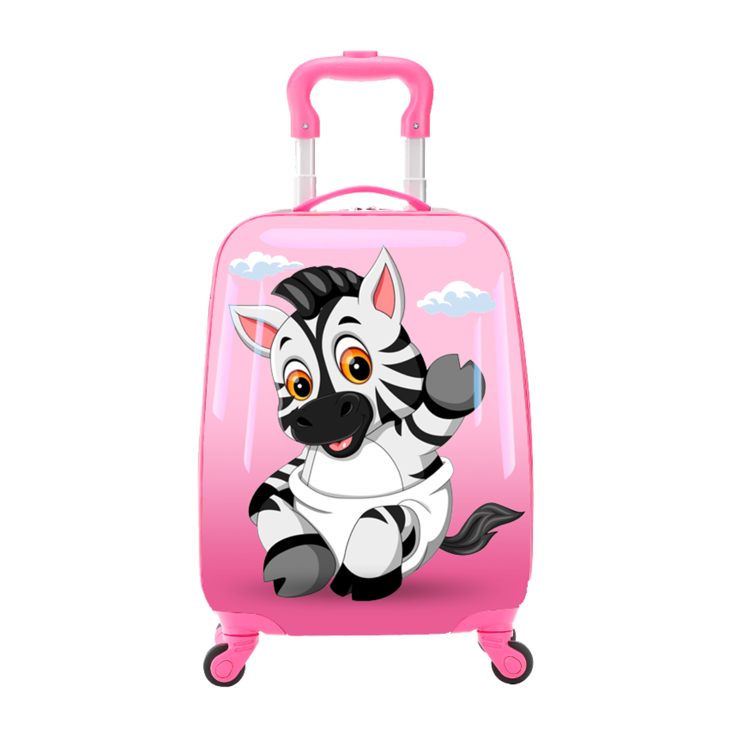 TUCCI ITALY KIDS CHILDREN LUGGAGE SUITCASE-LIL ZEBRA