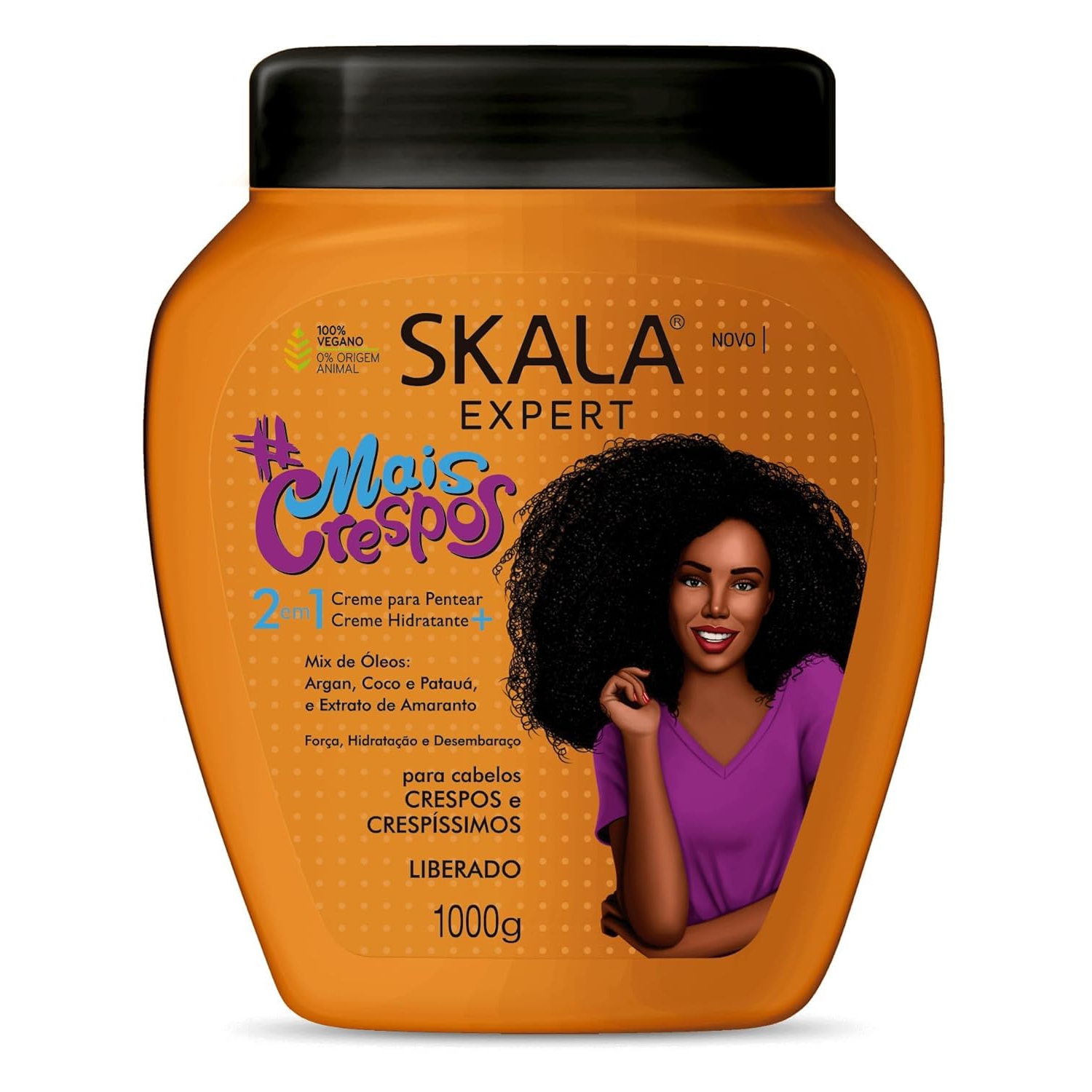 SKALA Mais Crespos Hair Cream, 2 Pack
