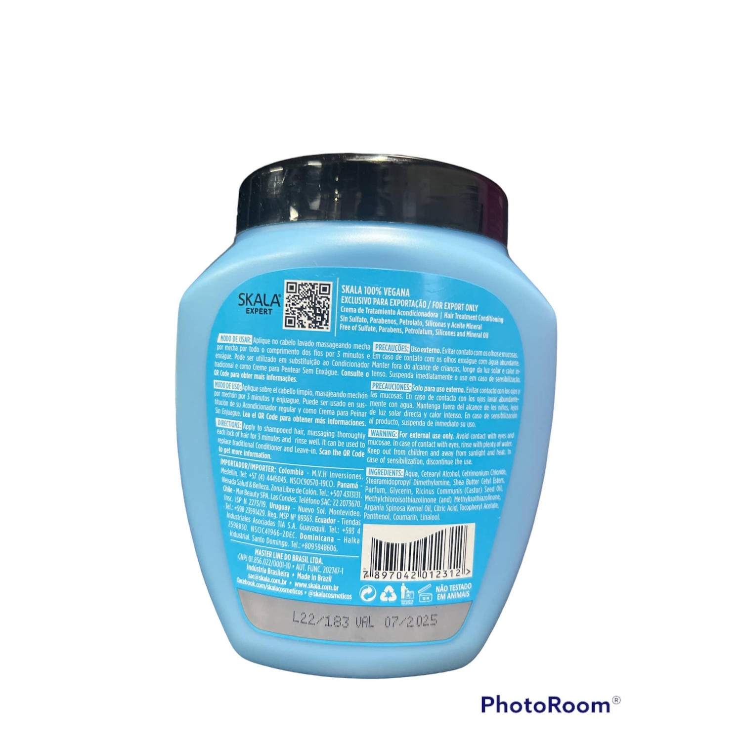 SKALA - 2 IN 1 Conditioning Treatment Cream for Curls, Hydrating, Frizz Control, 35.2oz – 2 Pack