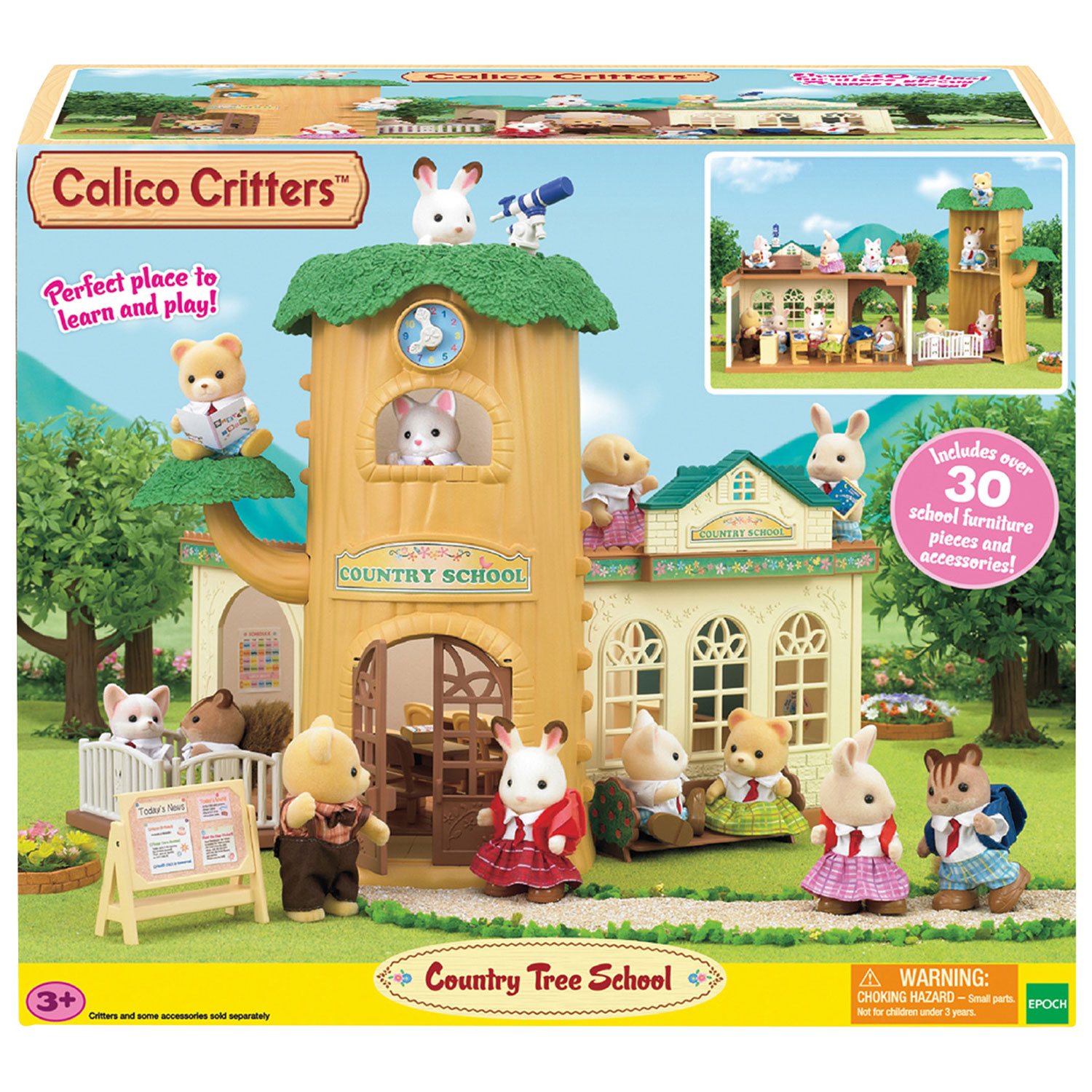 Calico Critters Country Tree School Playset Best Buy Canada