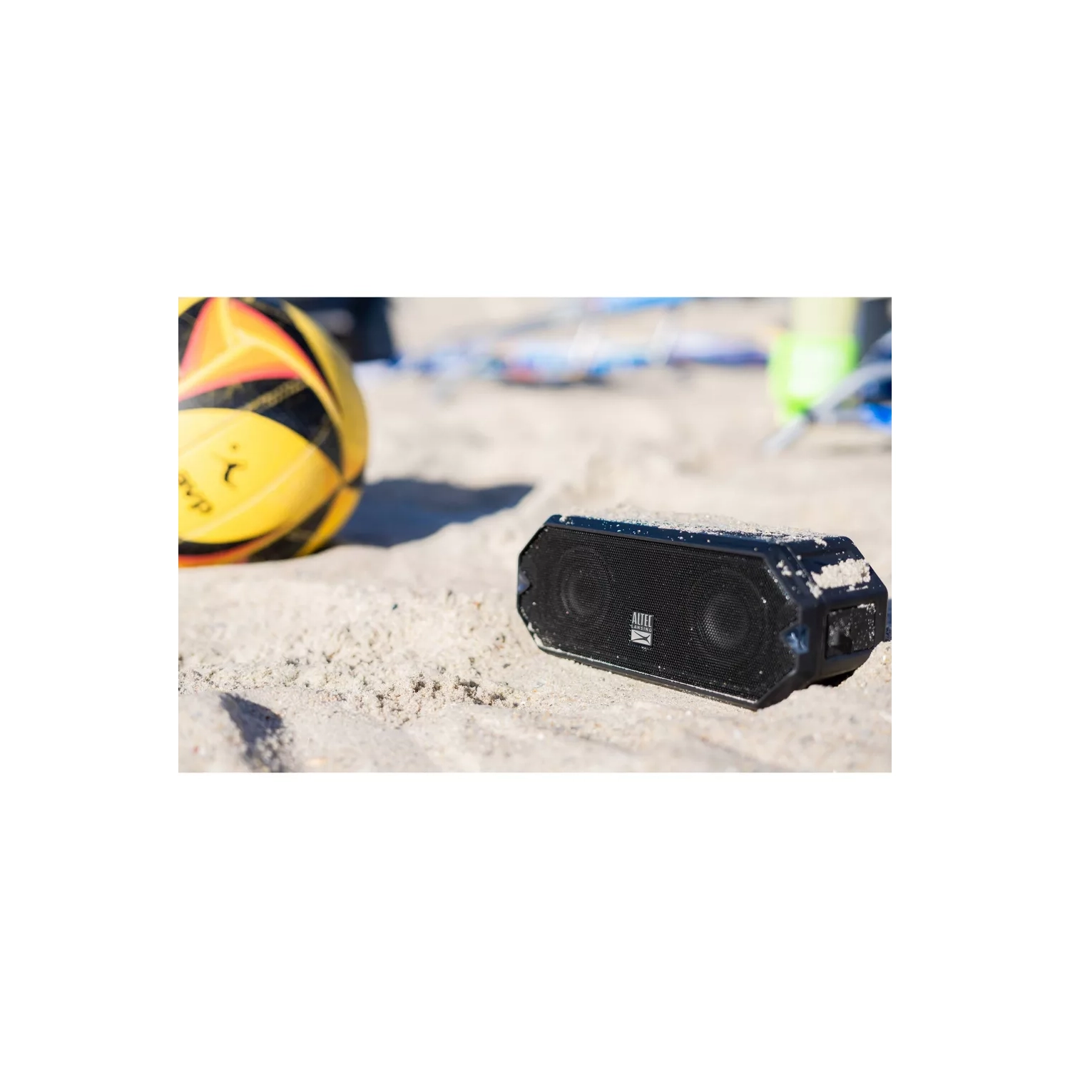 Altec Lansing HydraBlast Waterproof Bluetooth Wireless Speaker - Black/Royal Blue