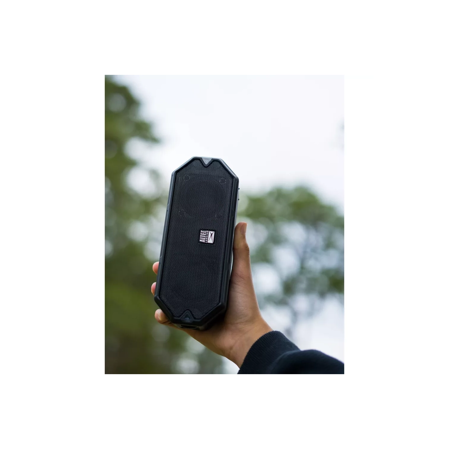 Altec Lansing HydraBlast Waterproof Bluetooth Wireless Speaker - Black/Royal Blue