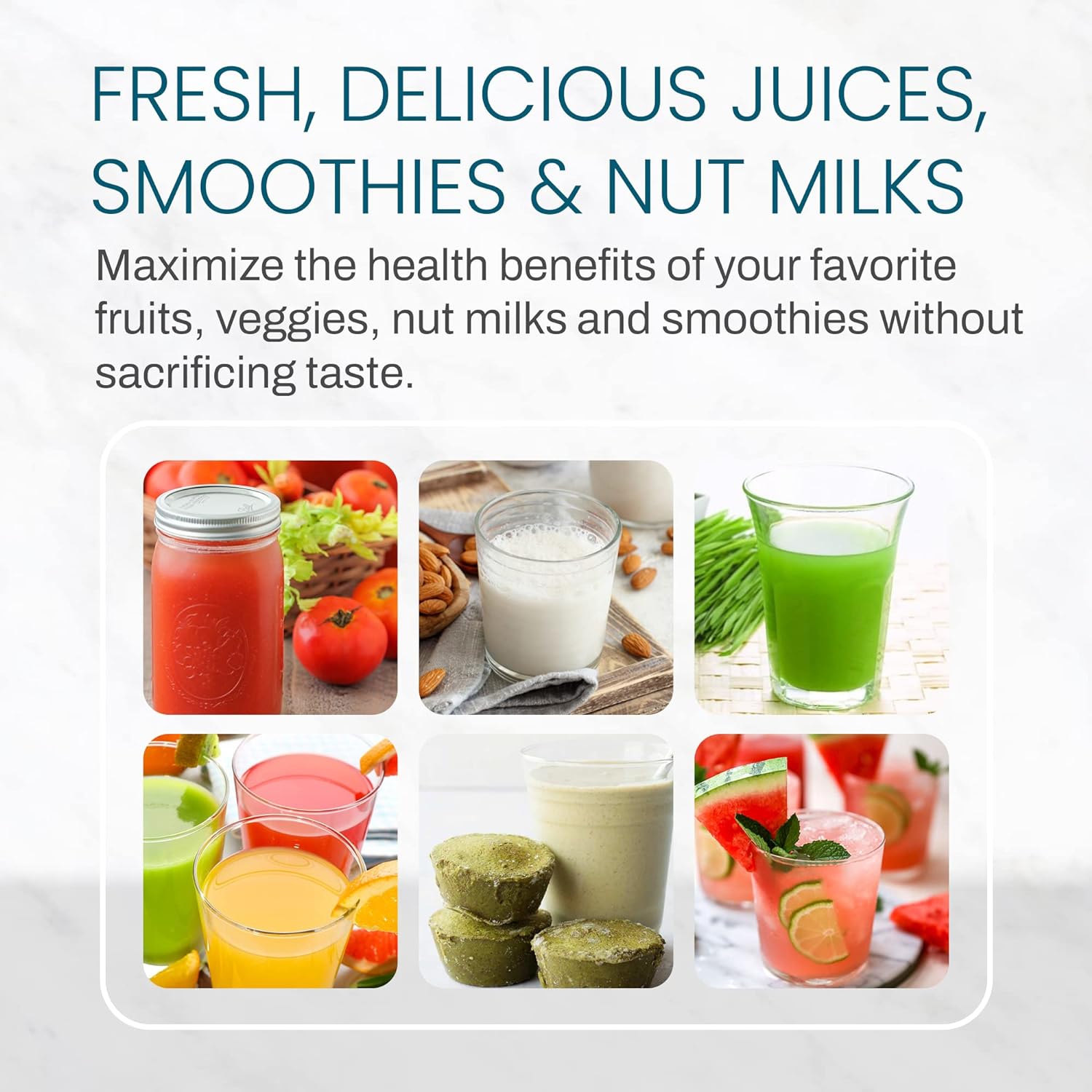 Elite Gourmet EJX600 Compact Small Space-Saving Masticating Slow Juicer, Cold Press Juice Extractor, Nutrient and Vitamin Dense, Easy to Clean, 16 oz