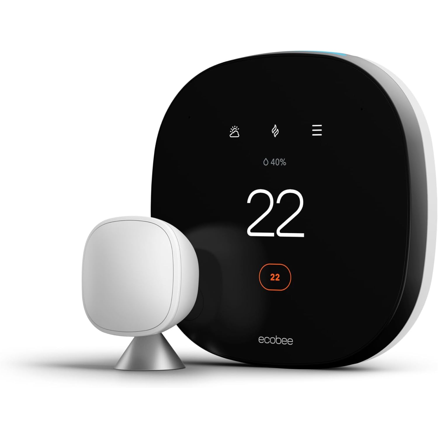 ecobee Smart Thermostat with Voice Control - Programmable Wifi Thermostat - Works with Siri, Alexa, Google Assistant - Smart Thermostat for Home…