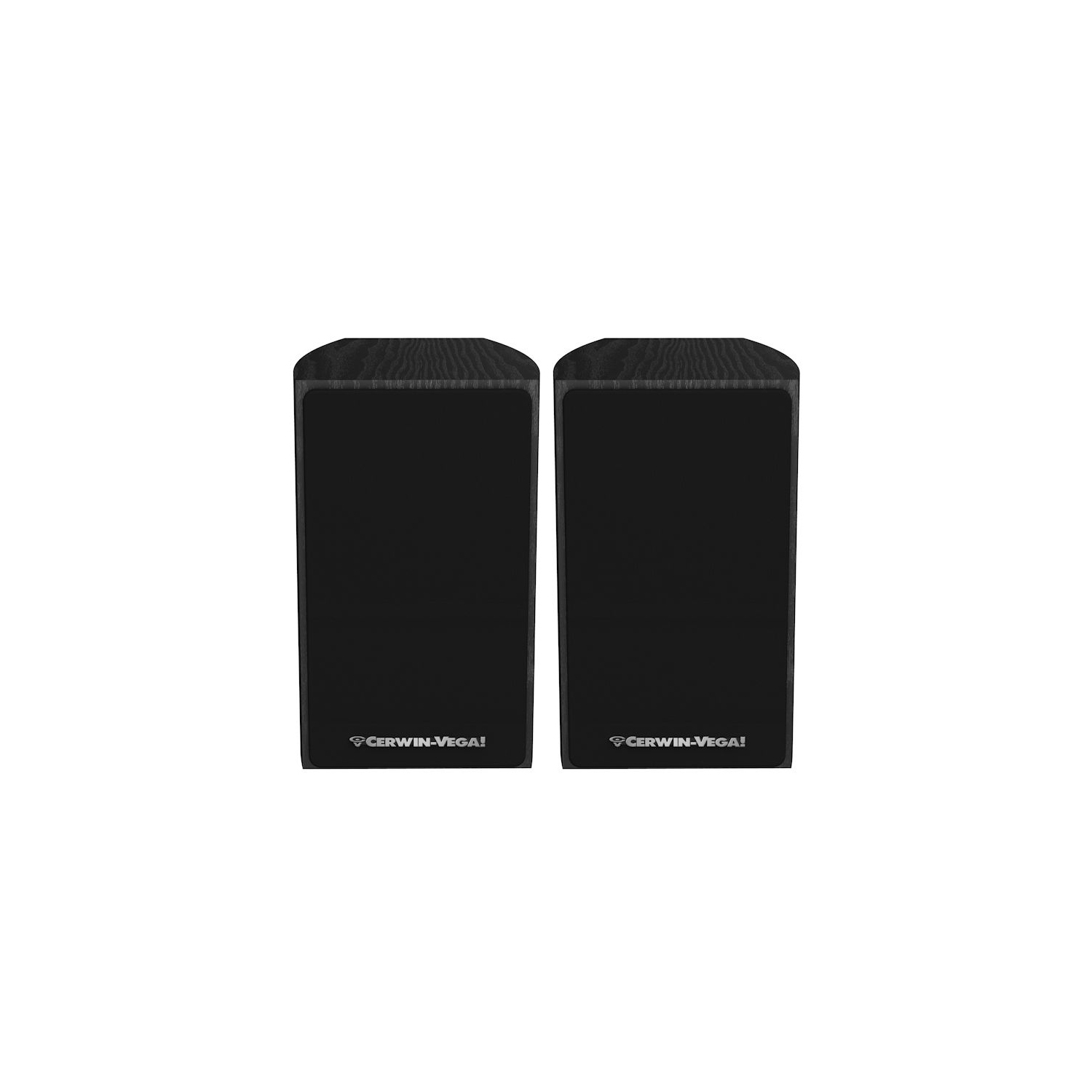 CERWIN VEGA LA14B 4” 2-WAY BOOKSHELF PAIR SPEAKERS - BLACK