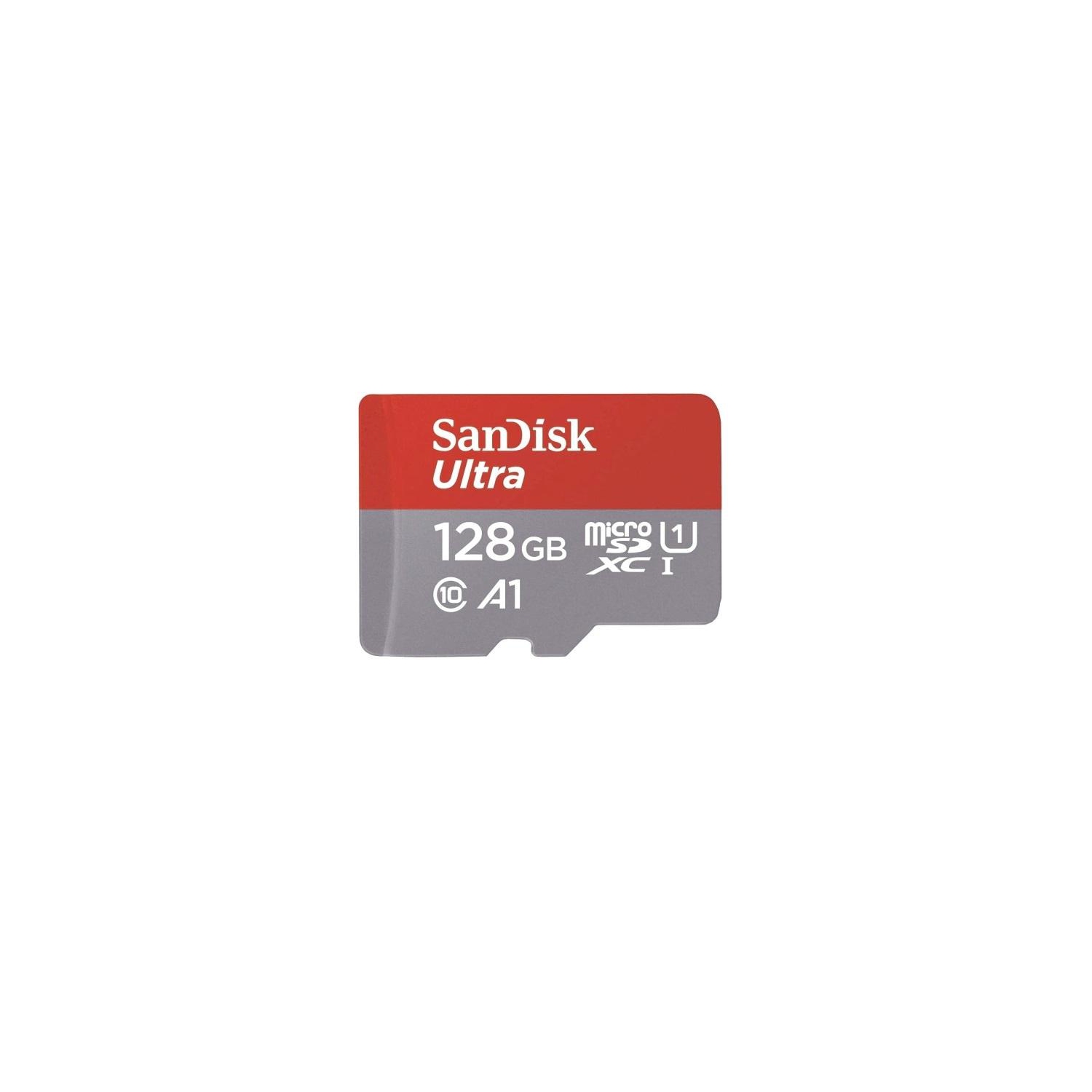 Refurbished SanDisk 128GB Ultra microSDXC UHS-I Memory Card