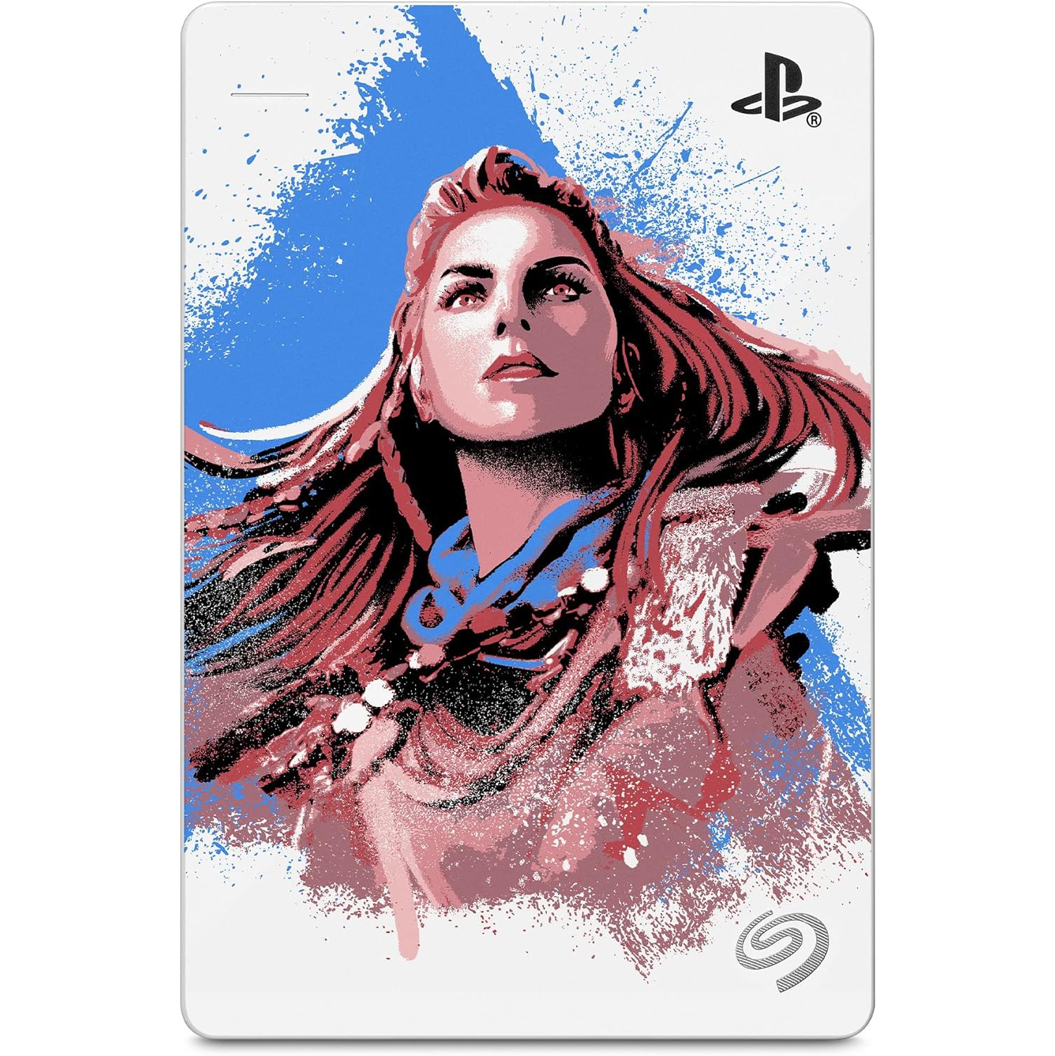 Seagate Horizon Forbidden West Limited Edition Game Drive for Playstation Consoles 2TB External Hard Drive - USB 3.2 Gen1, Officially-Licensed (STLM2000100)