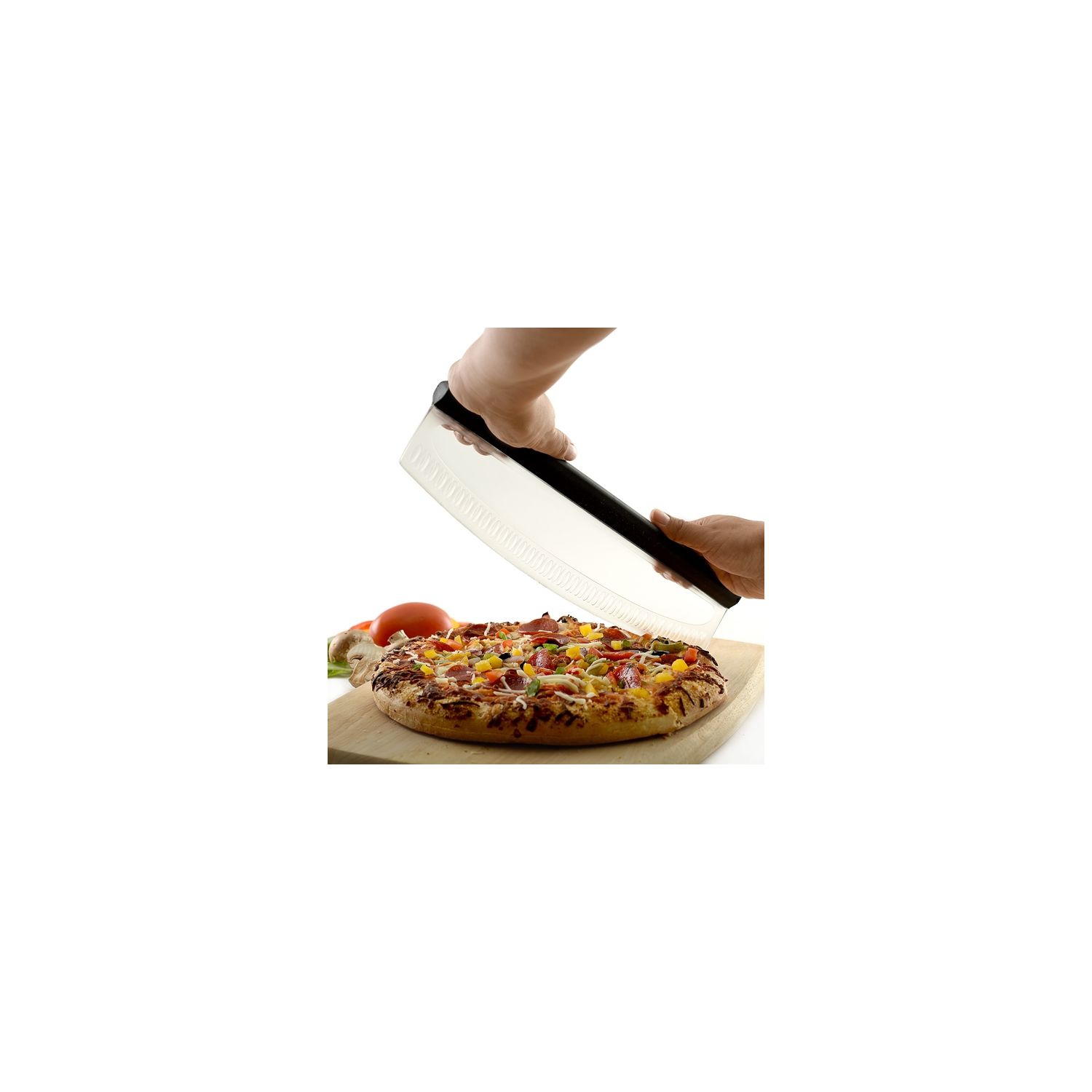 Pizza Knife With Scallops