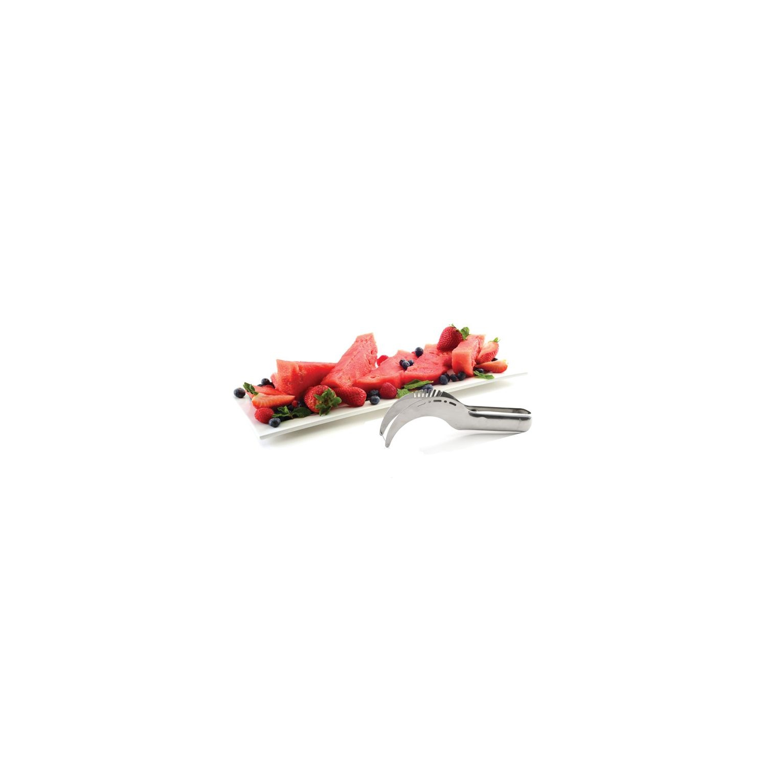 Watermelon Slicer /Tongs SS