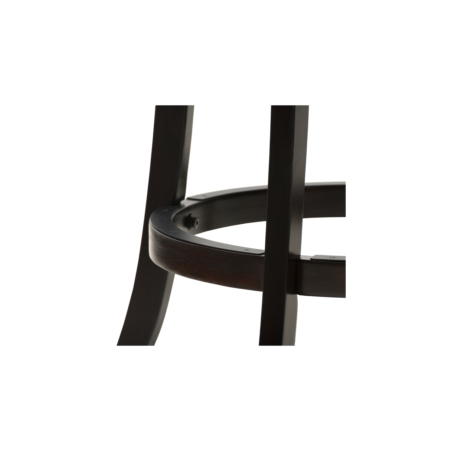 Woodgrove Transitional Counter Height Barstool - Cappuccino/White