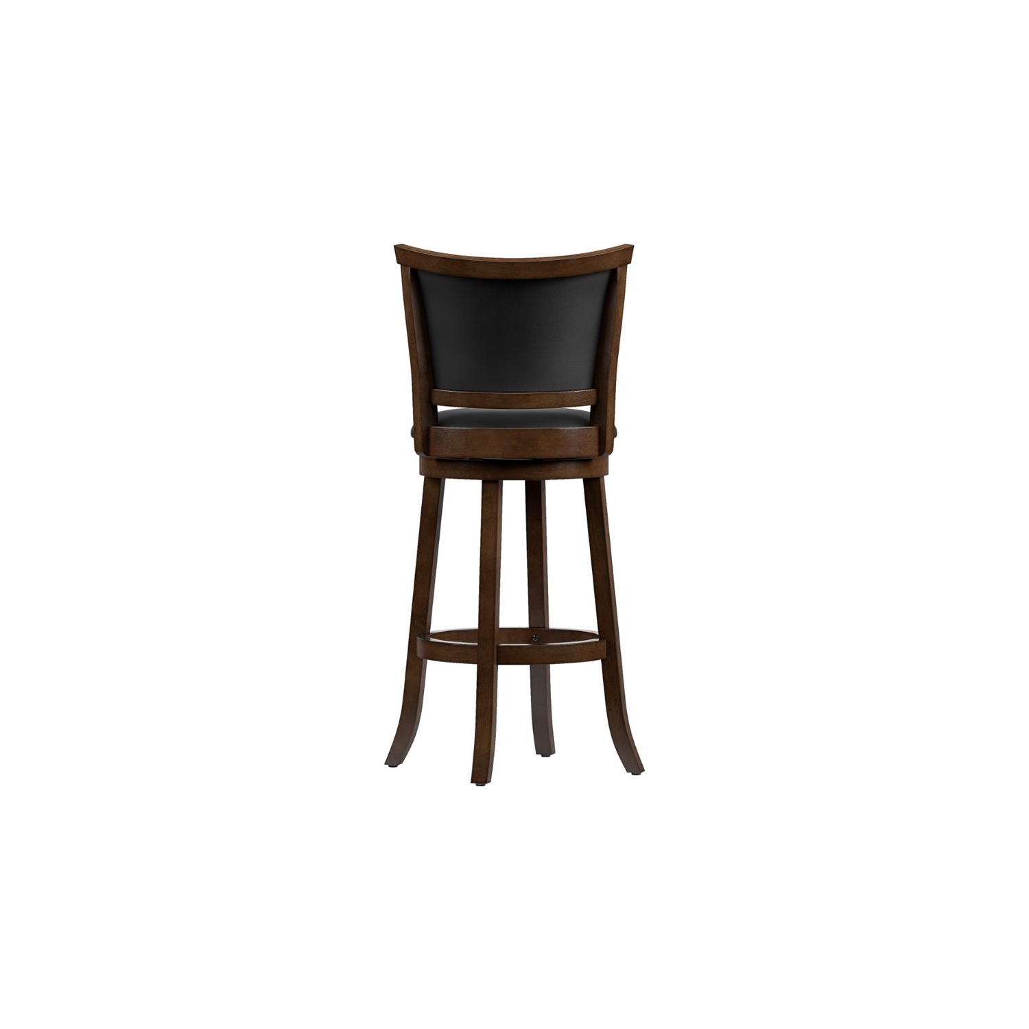 Woodgrove Transitional Bar Height Barstool - Set of 2 - Brown/Black