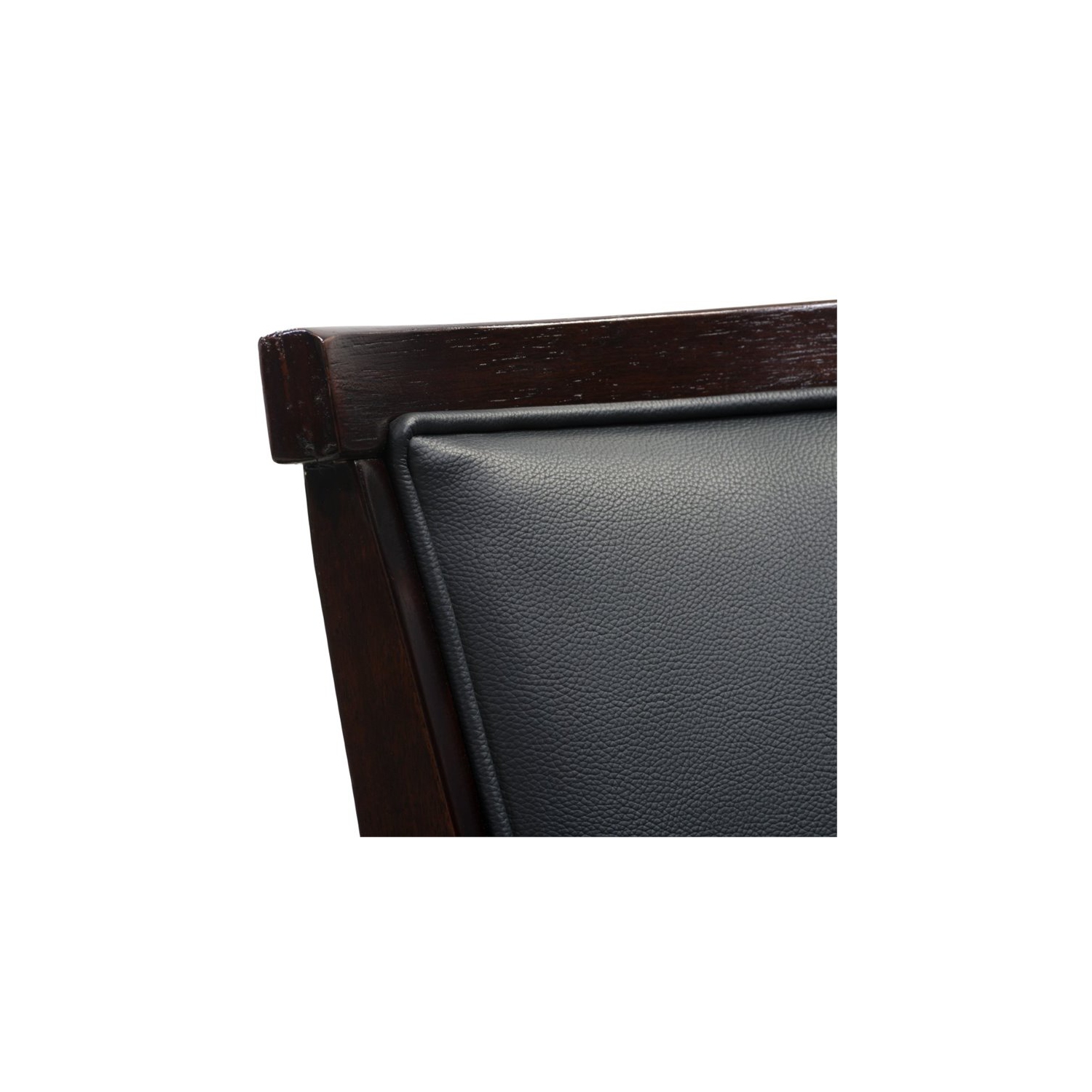 Woodgrove Transitional Bar Height Barstool - Set of 2 - Brown/Black