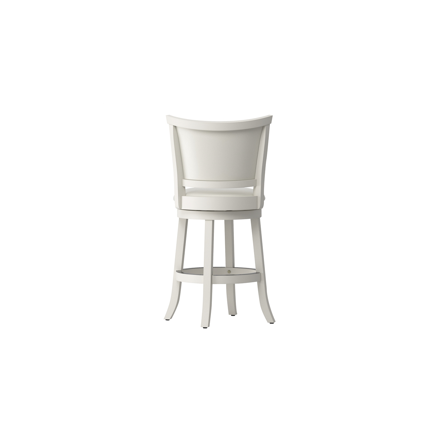 Woodgrove Transitional Counter Height Barstool - Set of 2 - White