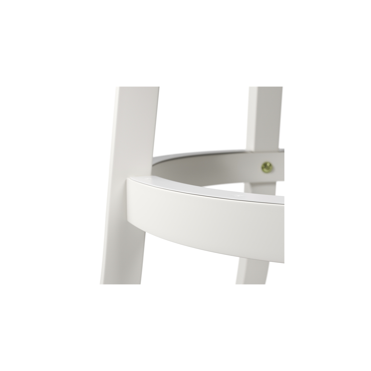 Woodgrove Transitional Counter Height Barstool - Set of 2 - White