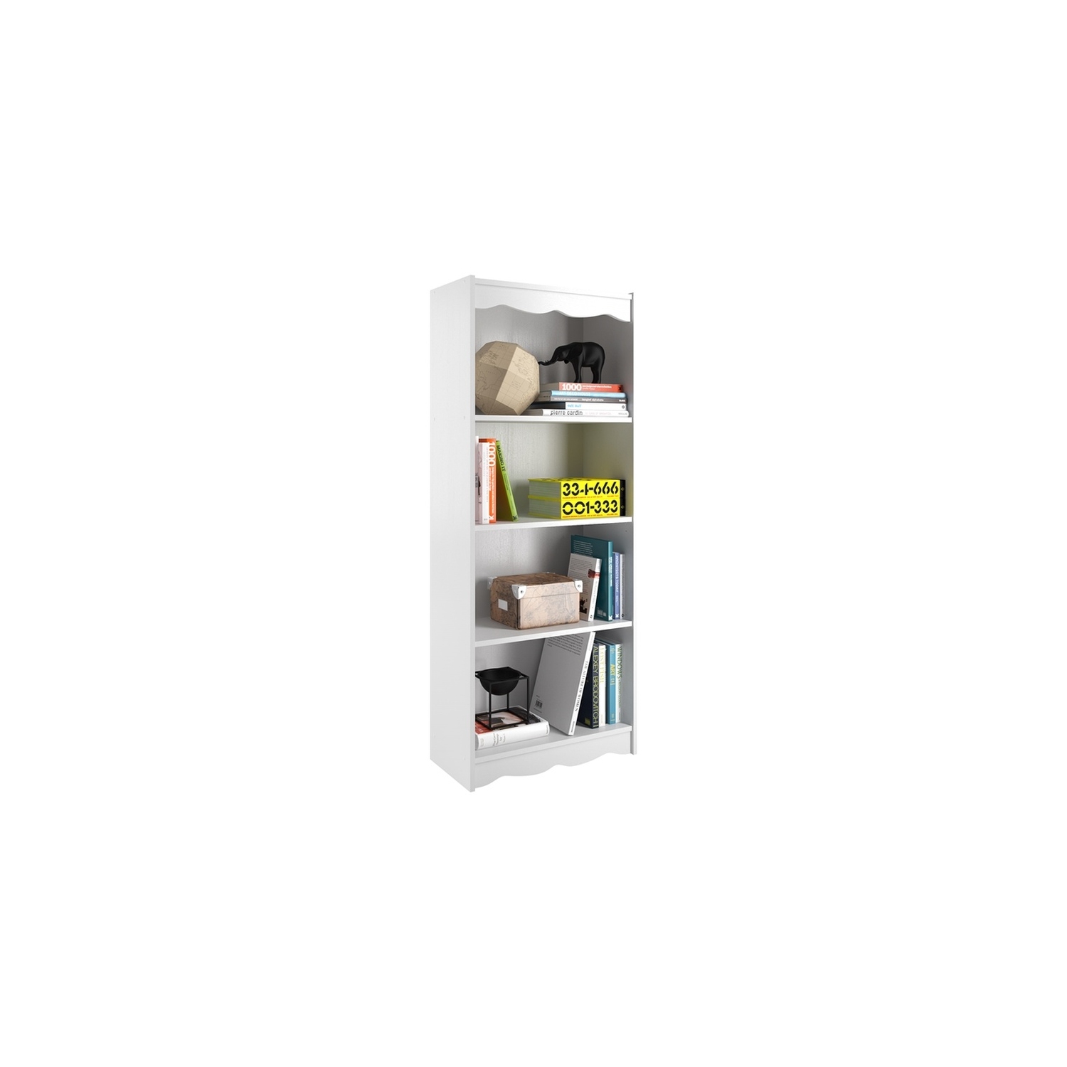 Hawthorn 60" Bookcase - White
