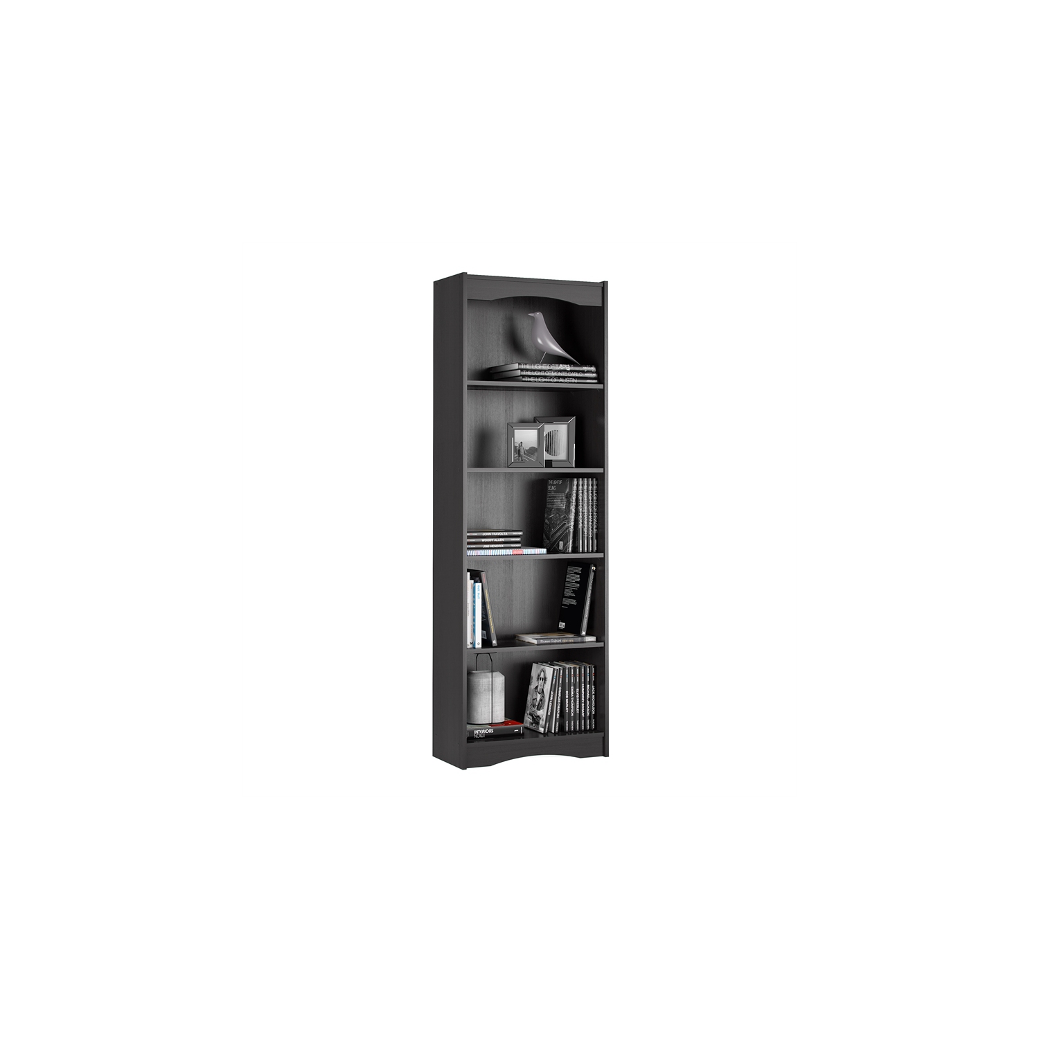 Hawthorn 72" Bookcase - Black