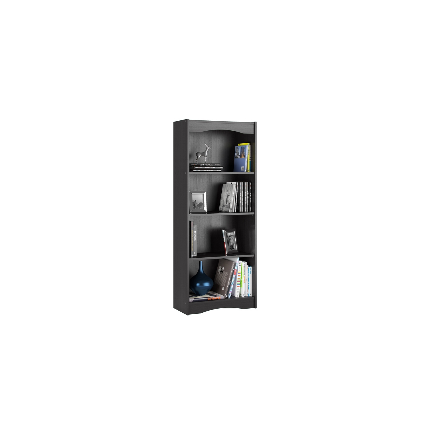 Hawthorn 60" Bookcase - Black