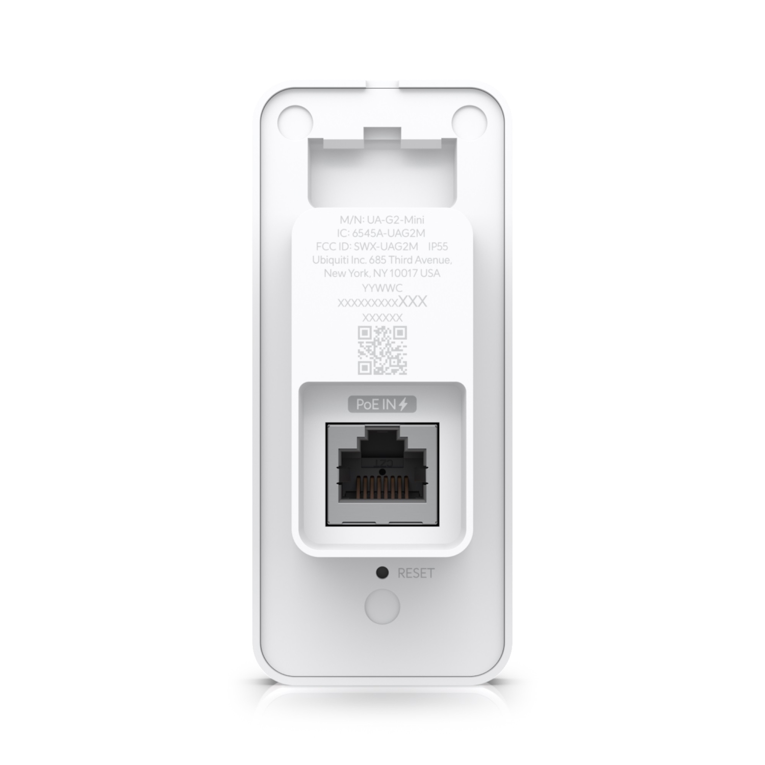 Ubiquiti UniFi G2 Indoor/Outdoor Access Reader with Integrated Welcome Speaker and LED Flash - White