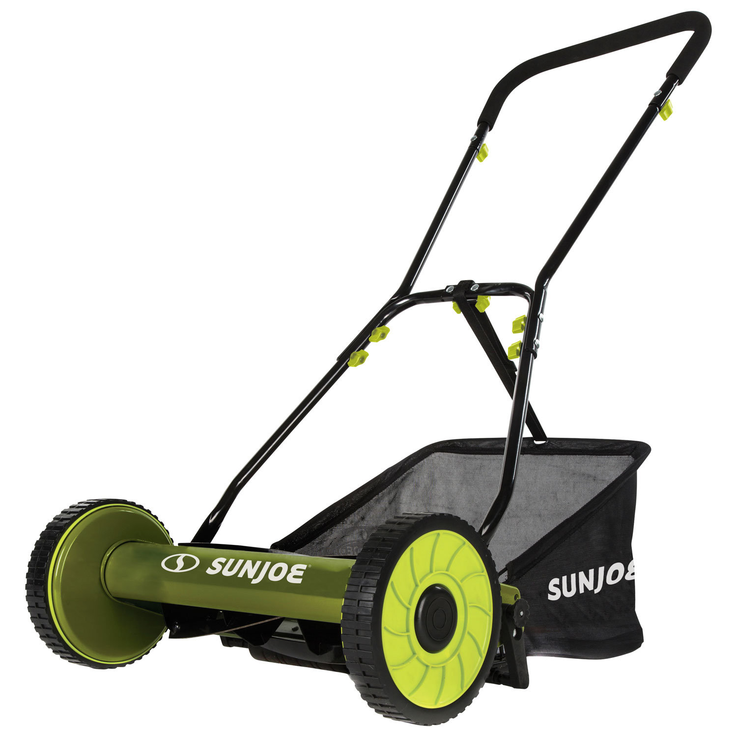 Sun Joe 16" Manual Reel Mower with Grass Catcher