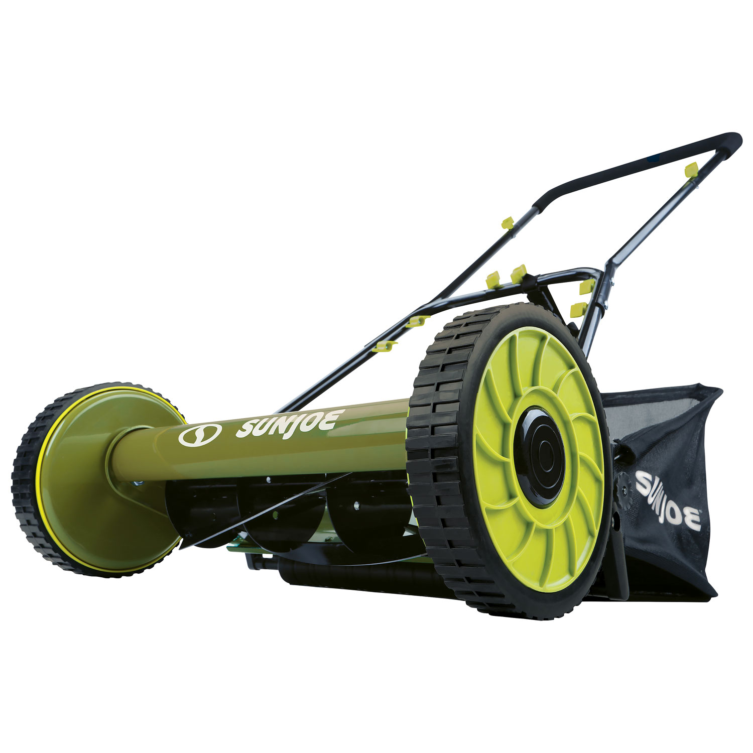 Sun Joe 16" Manual Reel Mower with Grass Catcher