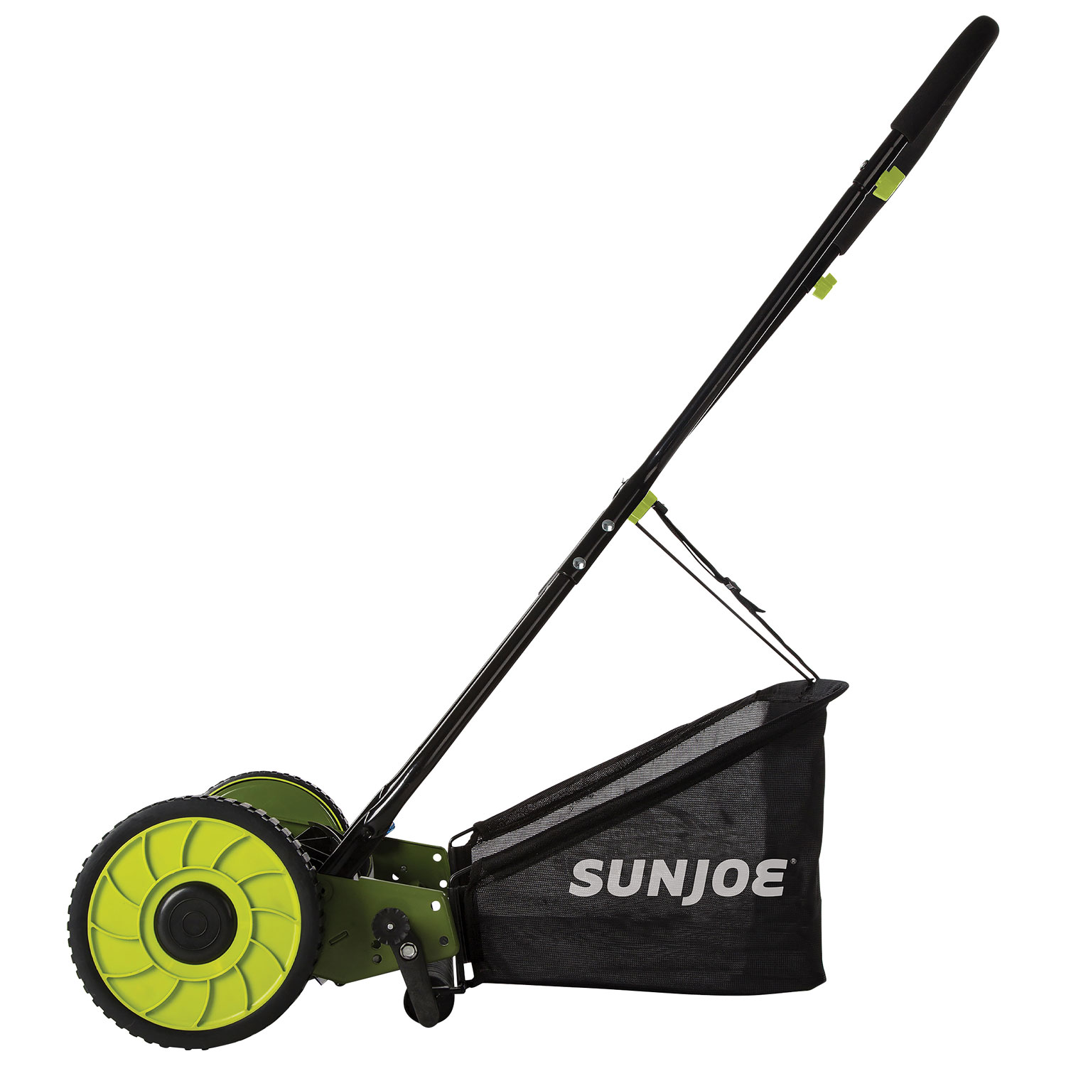 Sun Joe 16" Manual Reel Mower with Grass Catcher