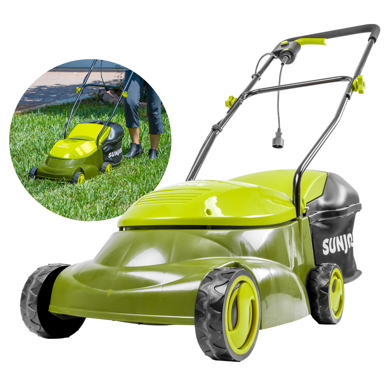 Sun Joe Pro 14" Electric Lawn Mower